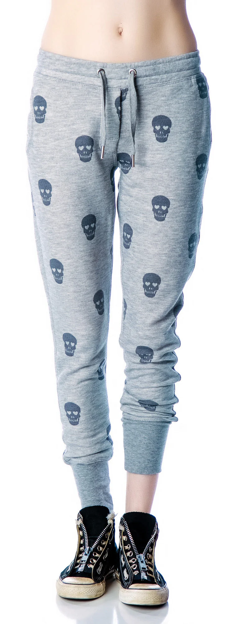 Skull Sweatpants - Black - Image 10