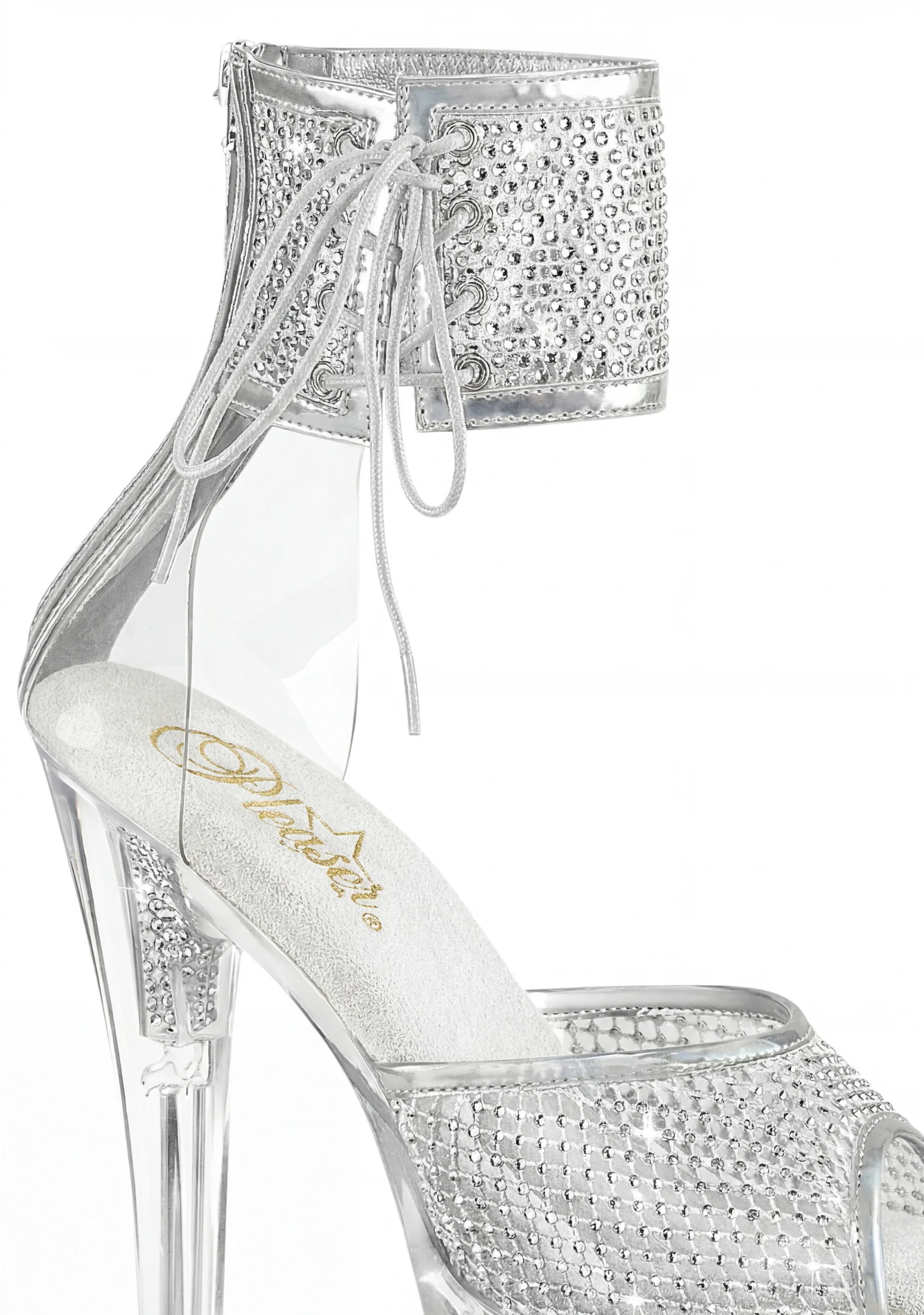 SKY-324PREM Rhinestone Heels - Image 3