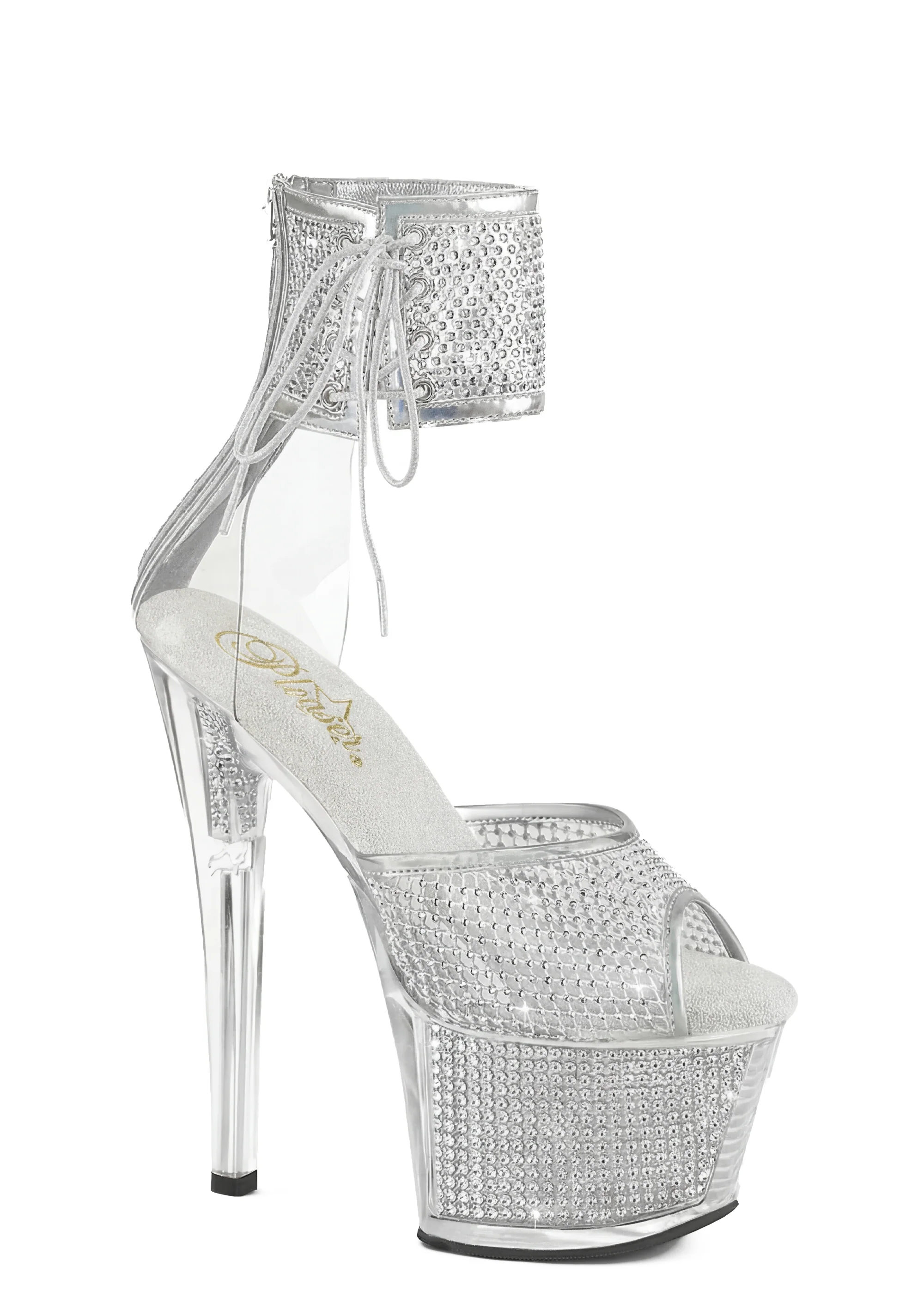 SKY-324PREM Rhinestone Heels - Image 6