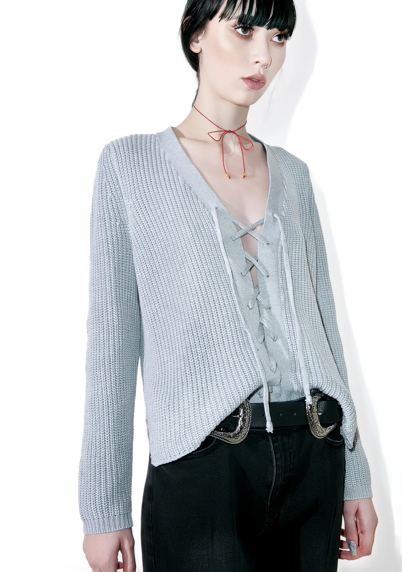 Sky High Adrenaline Lace-Up Top - Image 3
