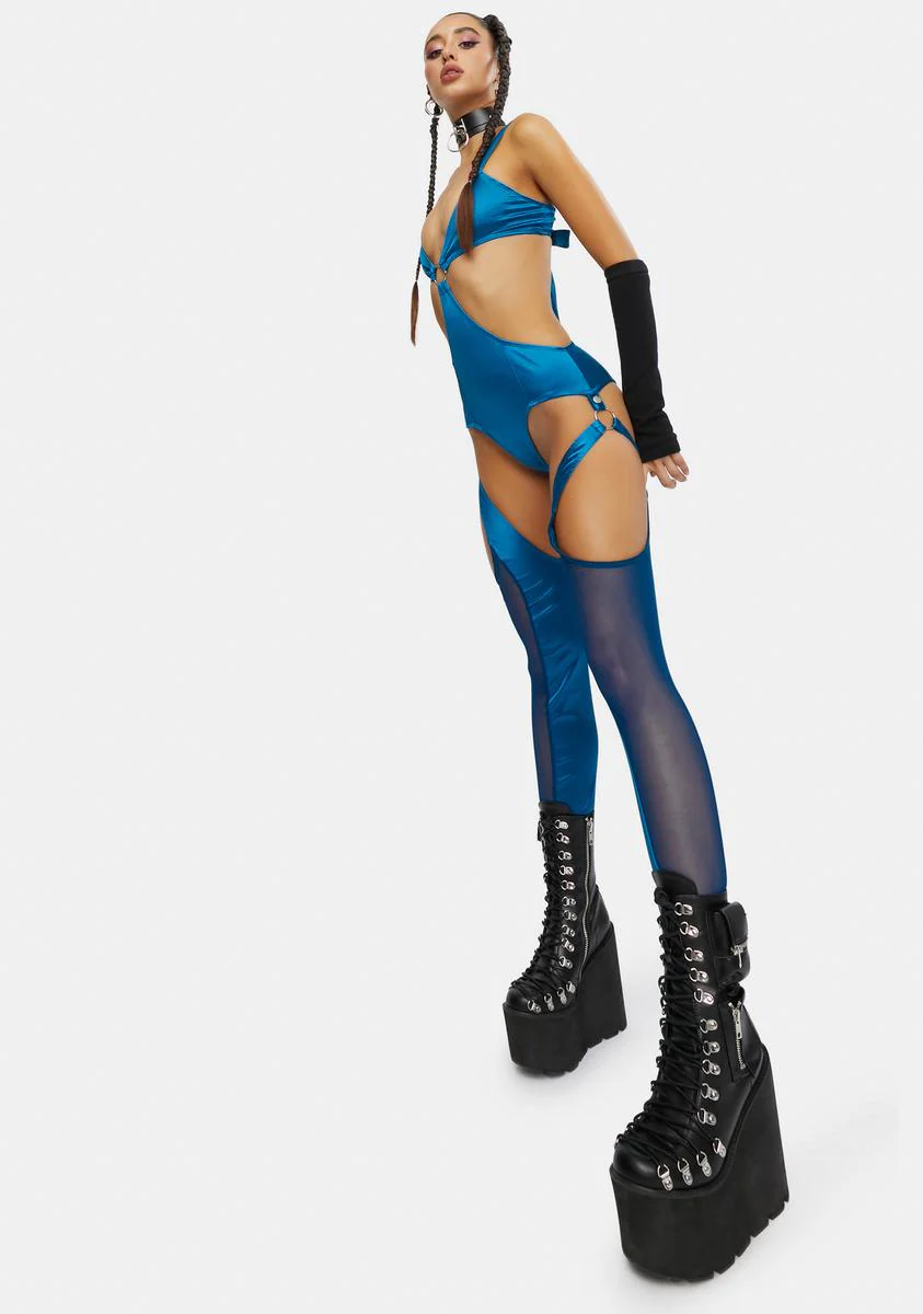 Skylight Oasis Cut-Out Catsuit - Image 2