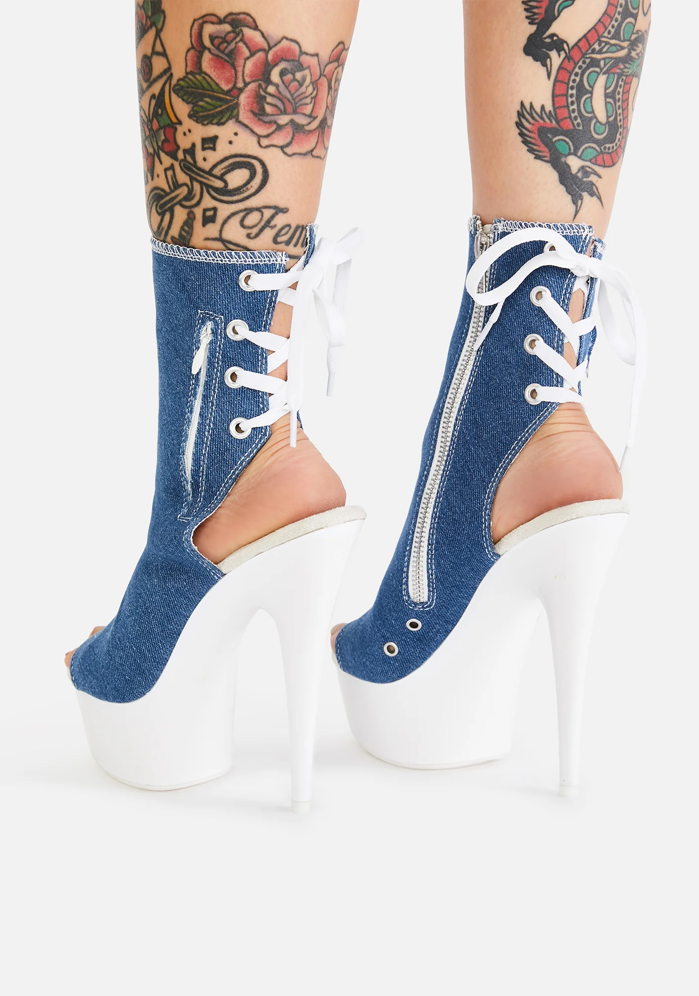 Slay The Scene Platform Heels - Image 4