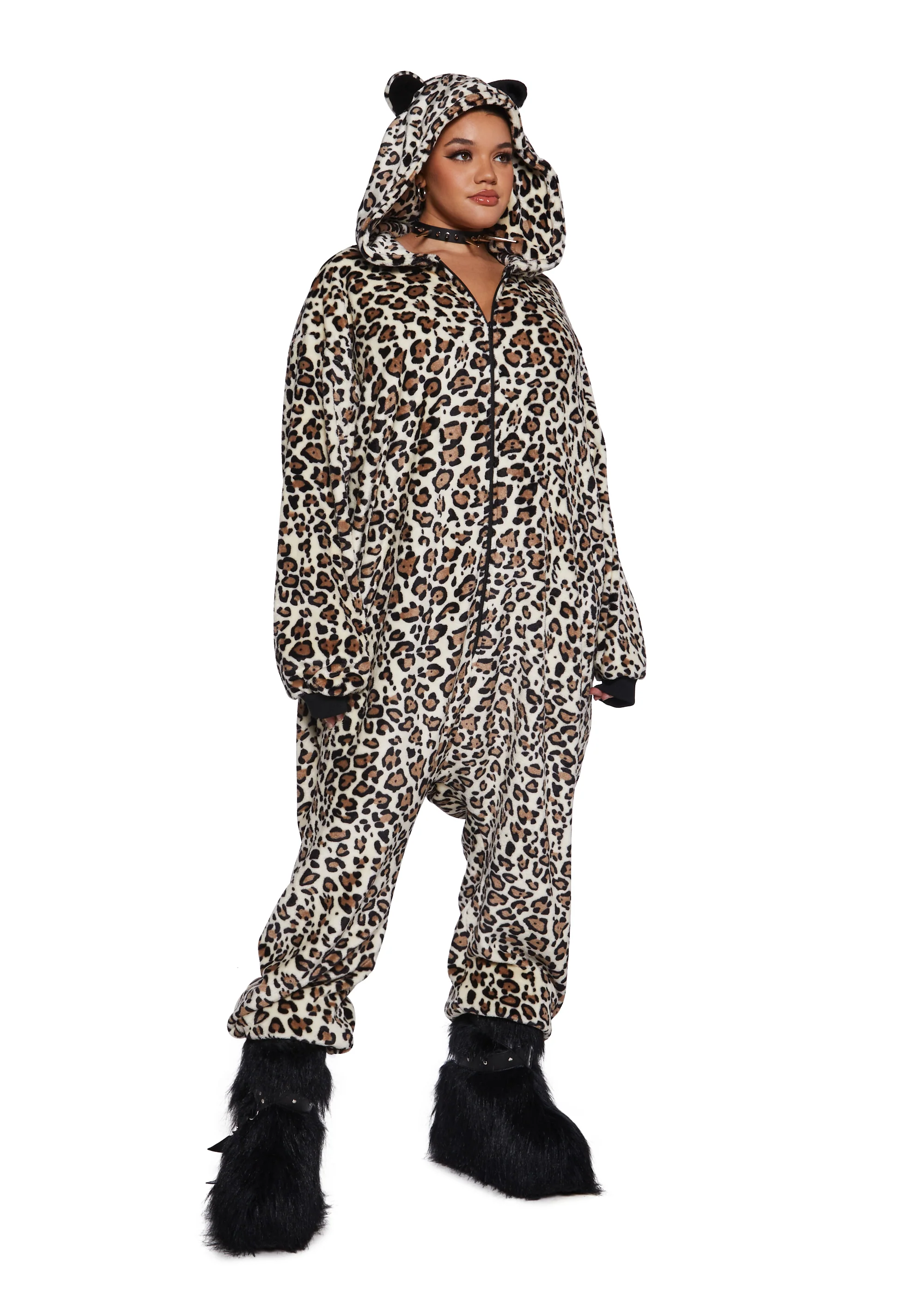 Sleepover Ready Leopard Jumpsuit - Image 9