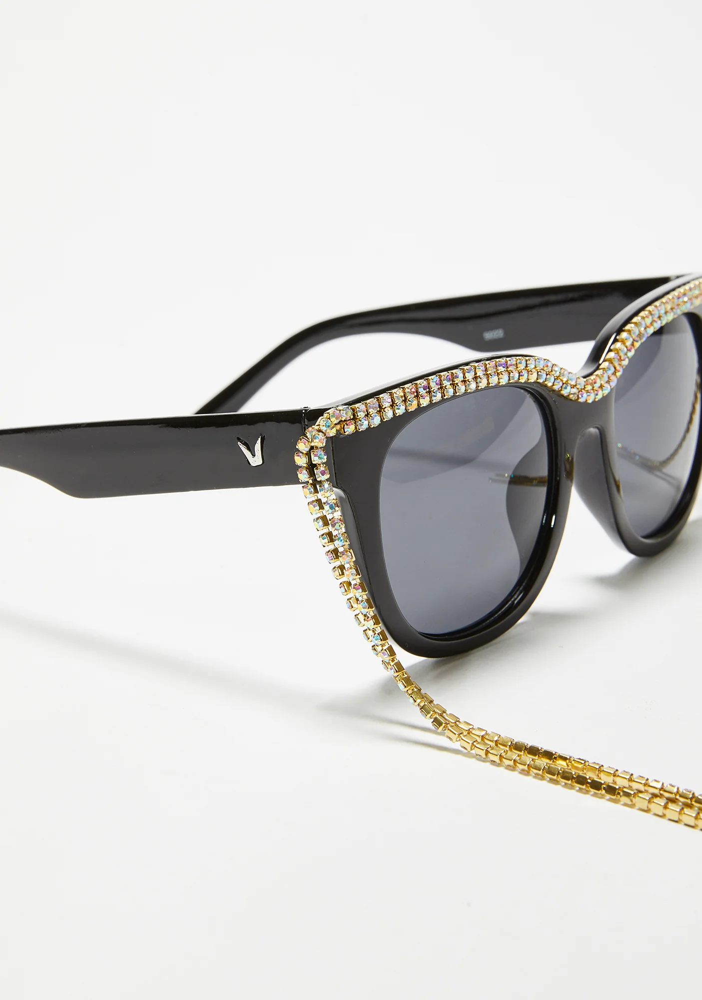 Slide Thru Rhinestone Sunglasses - Image 2