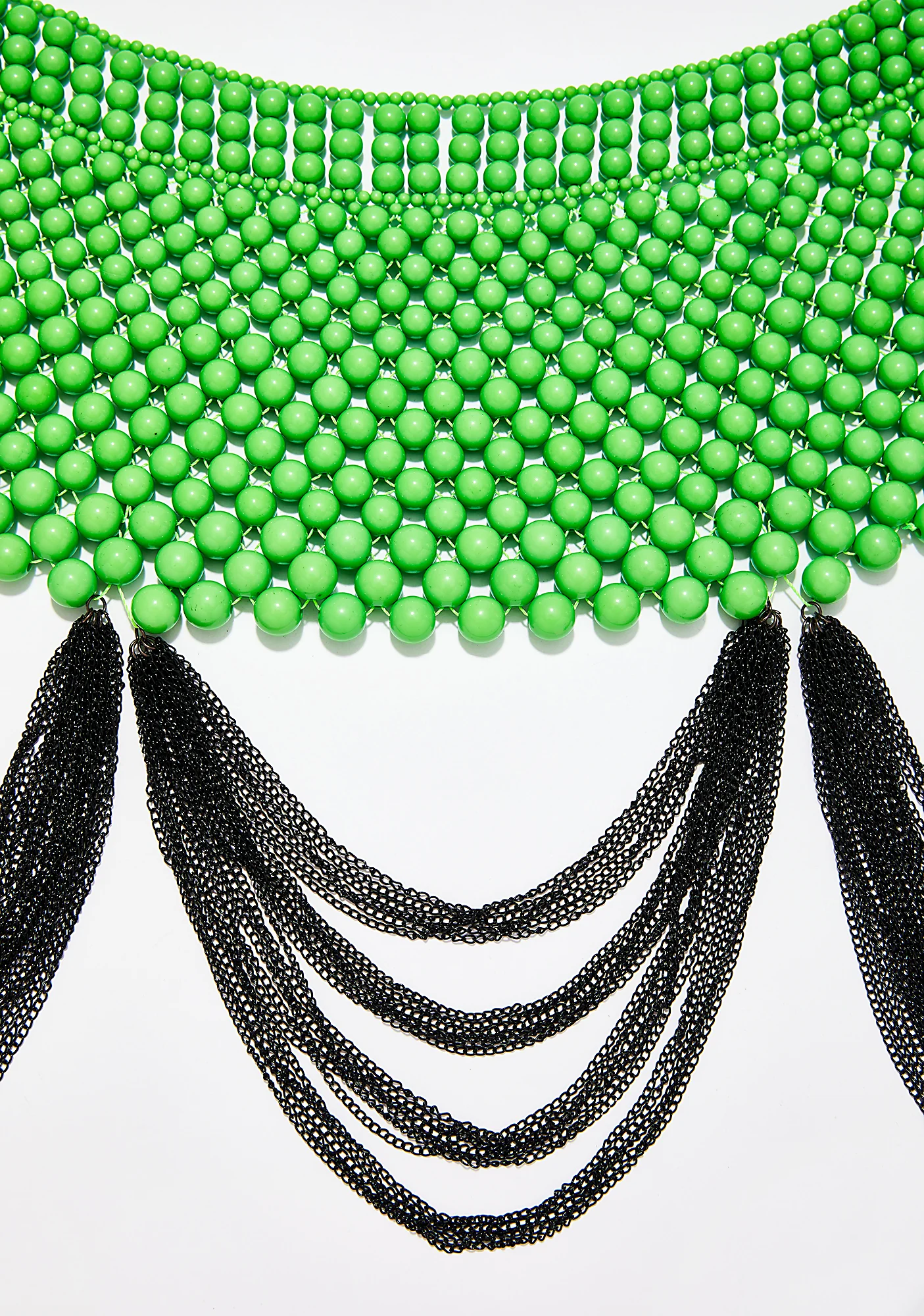 Slime Warrior Princess Beaded Collar - Image 3