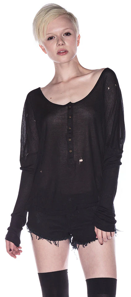 Slinky Grandpa Jersey Top - White - Image 6