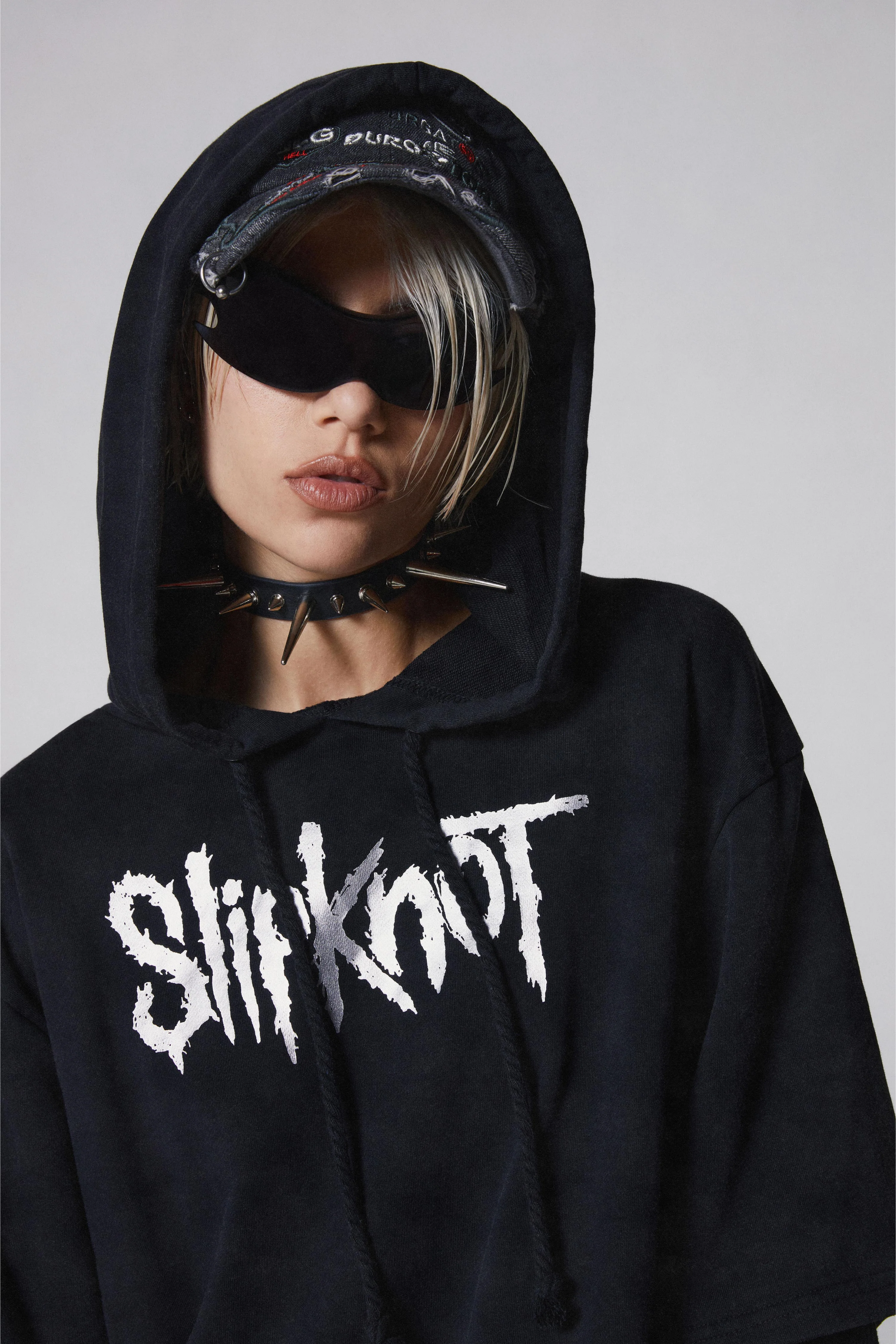 Tattered & Torn Knit Hoodie - Image 7