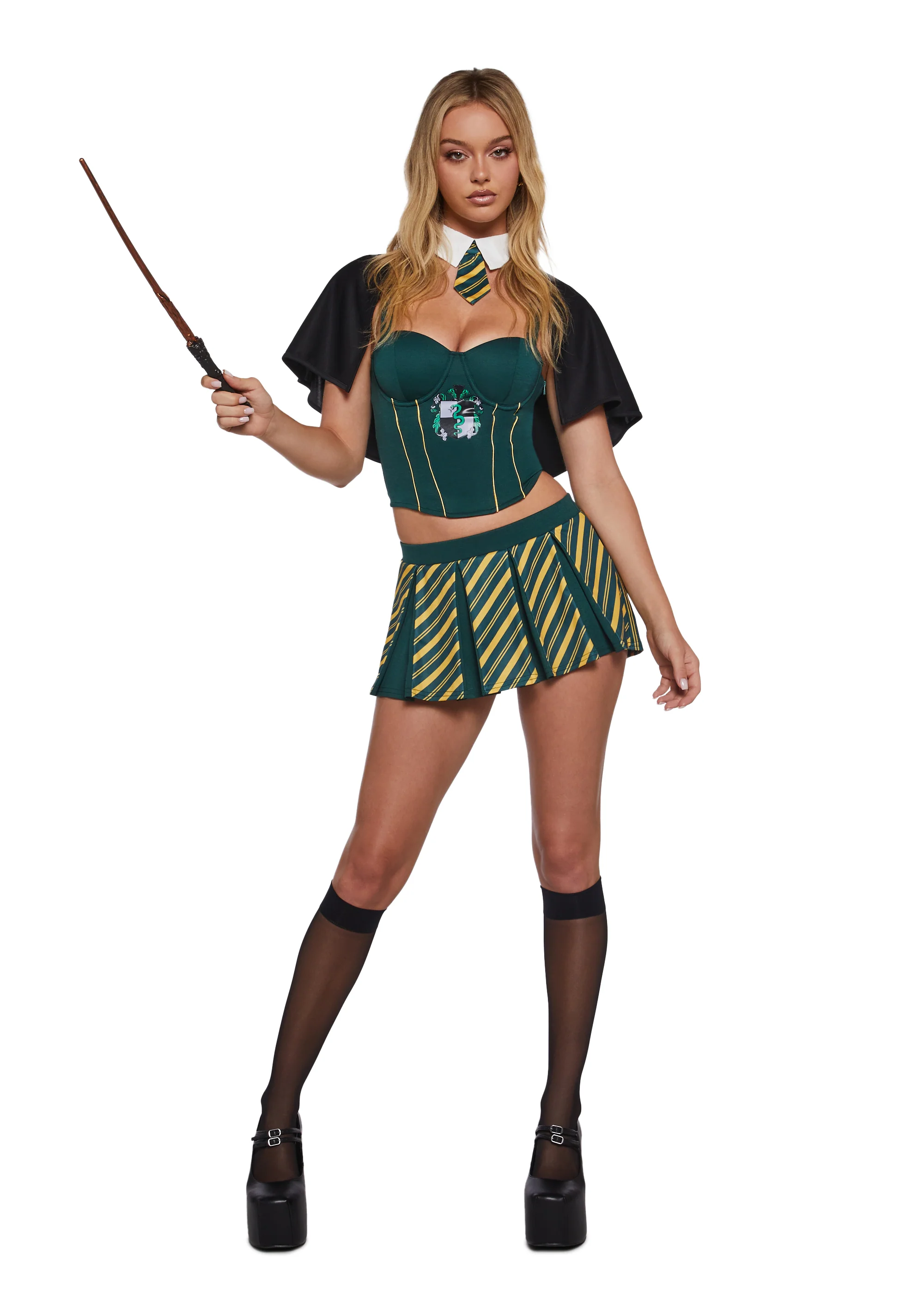 Magic School Club Costume - Green - Image 2