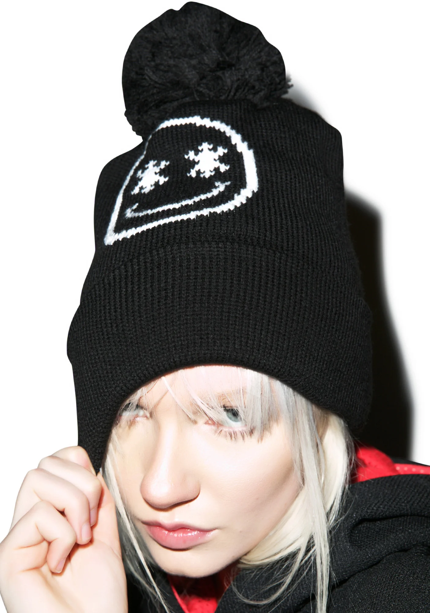 Smileflake With Pom So Deep Beanie - Image 4