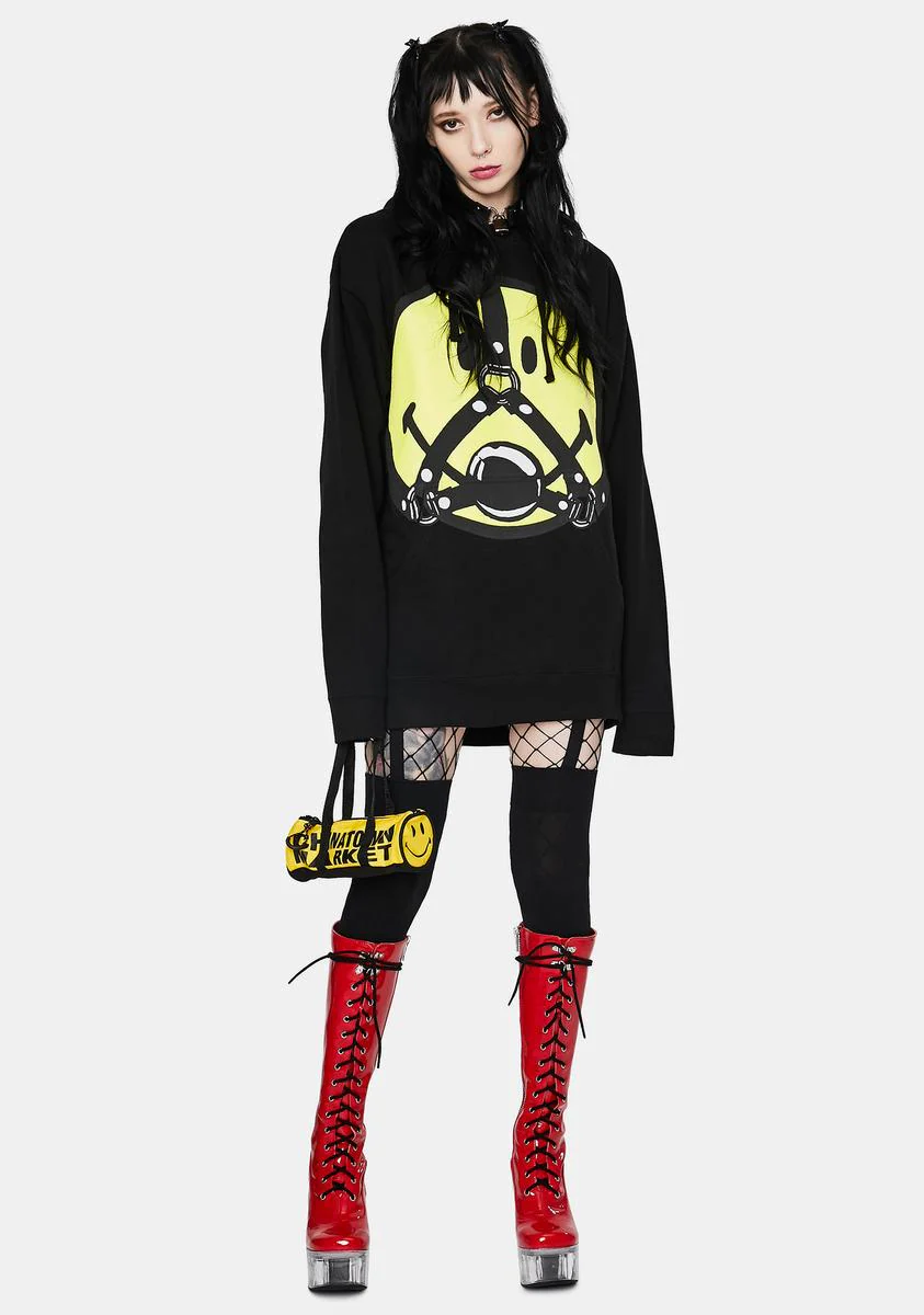 Smiley Ball Gag Hoodie - Image 3