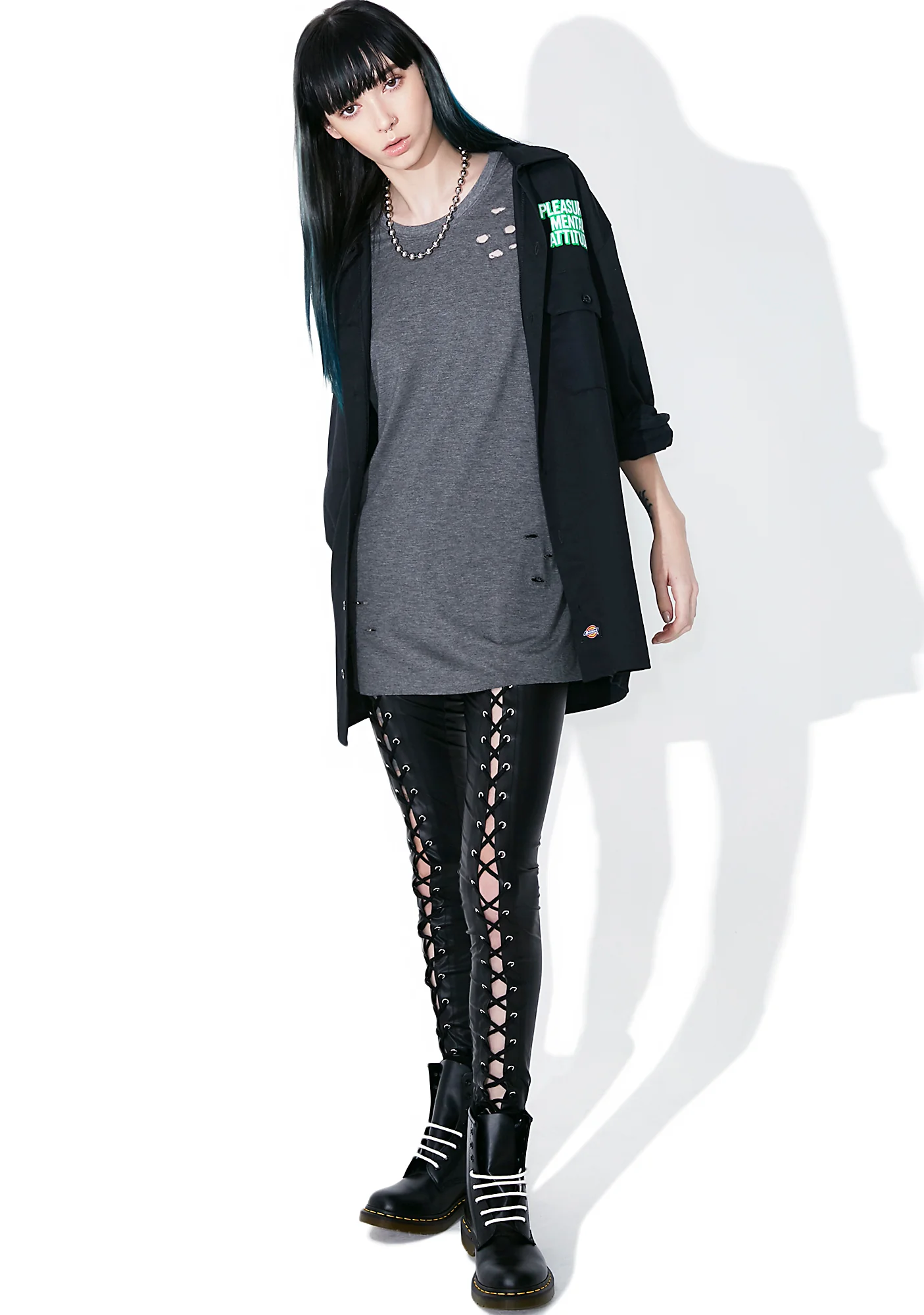 Smoke Flex On ‘Em Distressed Tank - Image 5