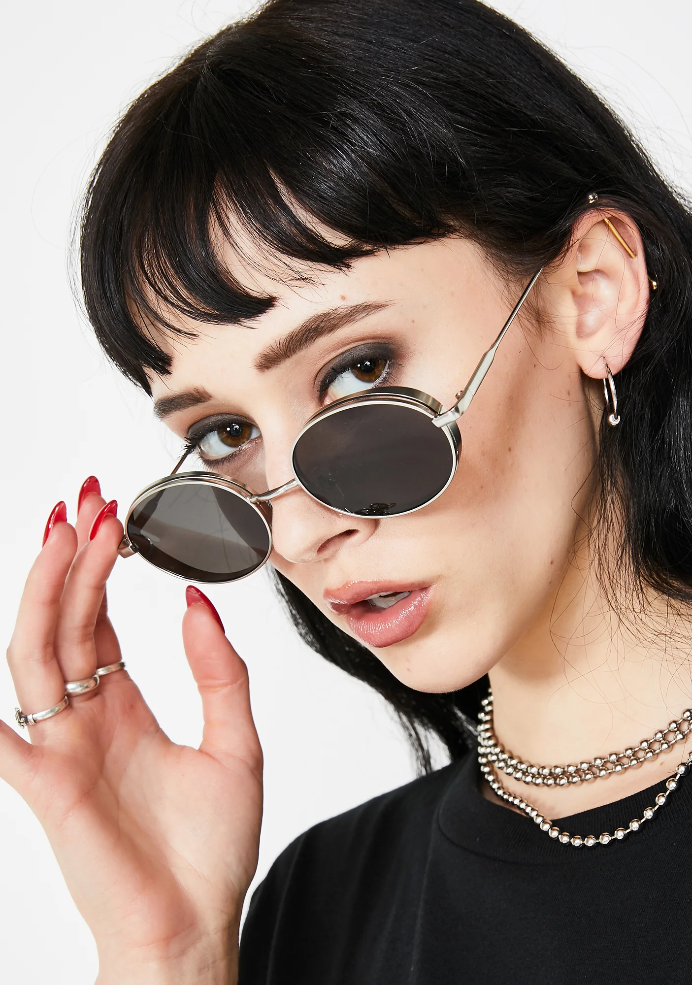 Smokin' Hell Freak Oval Sunglasses - Image 3