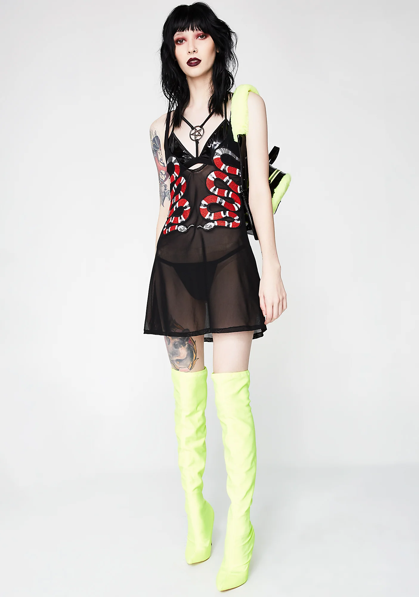 Snaky Move Cami Dress - Image 5