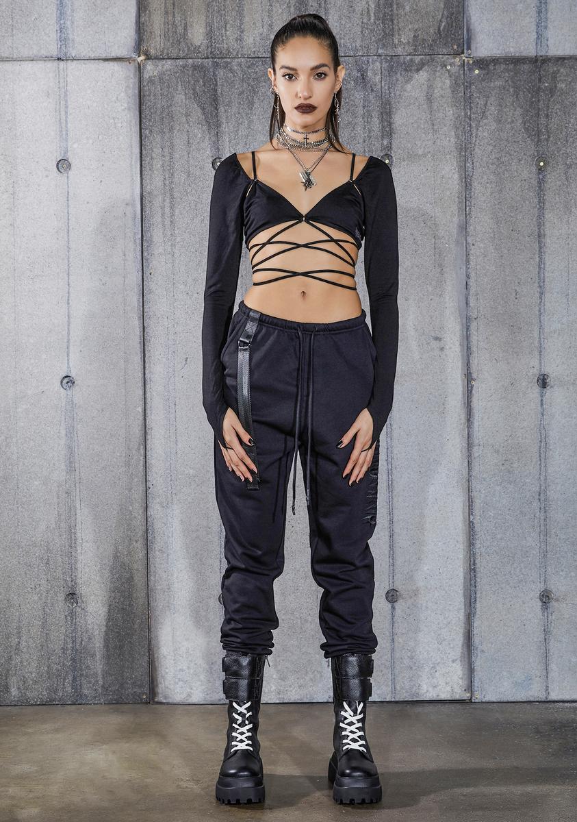 Snare French Terry Logo Sweatpants - Image 3
