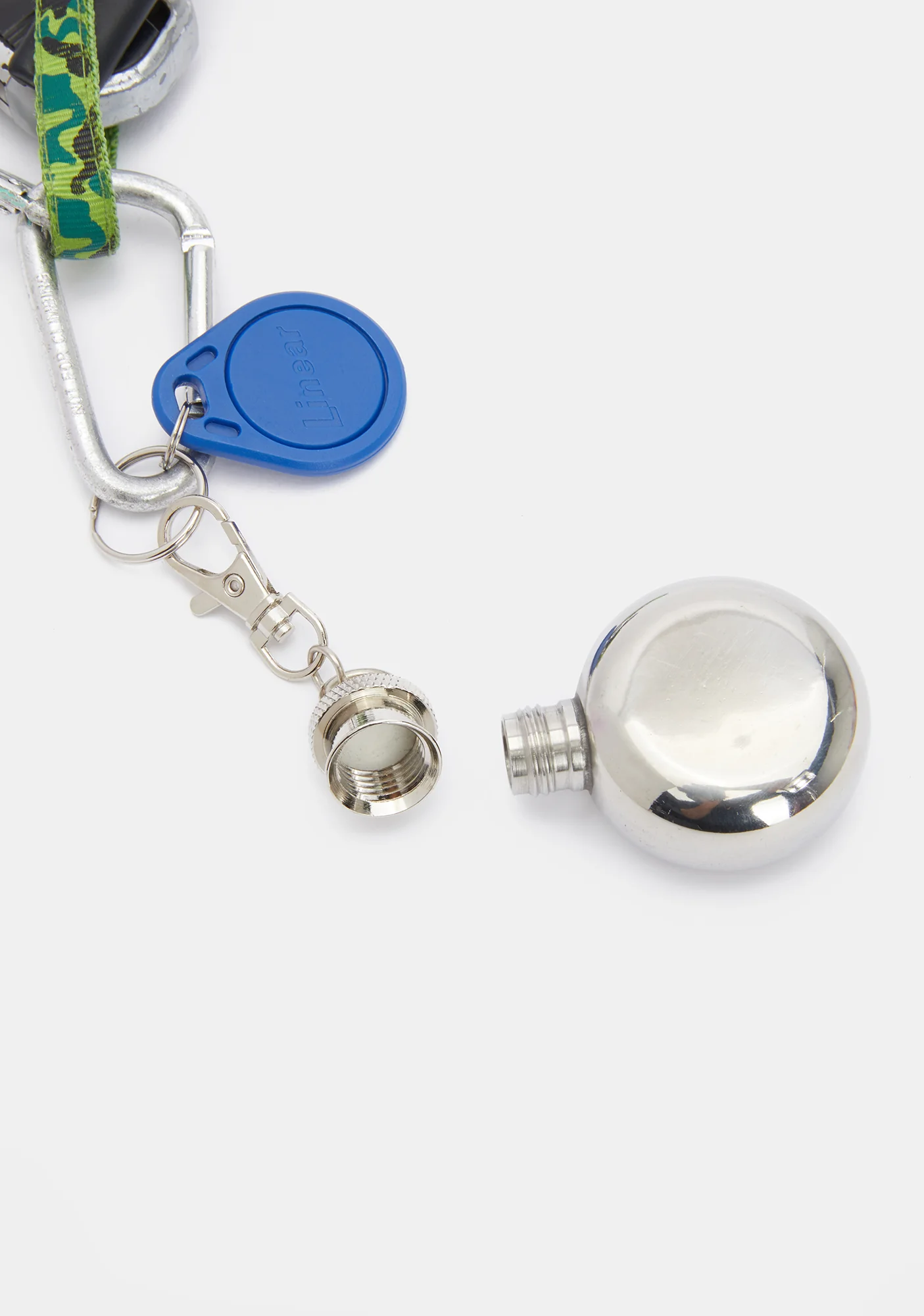 Sneak A Shot Mini Circle Flask - Image 2