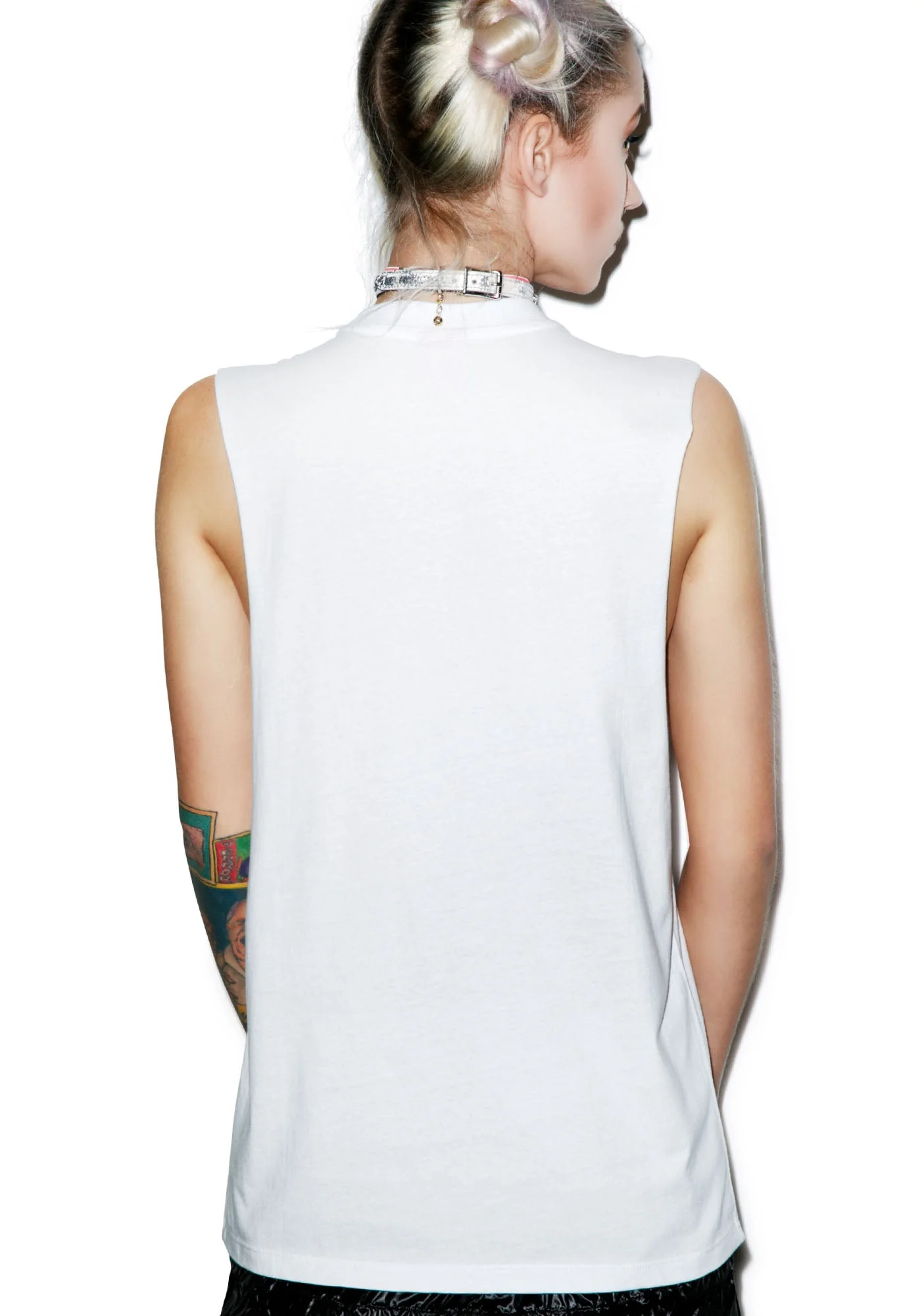 Snoopy Relax Muscle Tee - Black - Image 5