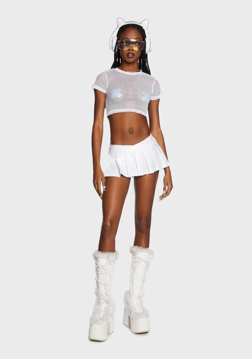 Snow Flirting With Trouble Mini Skirt - Image 5