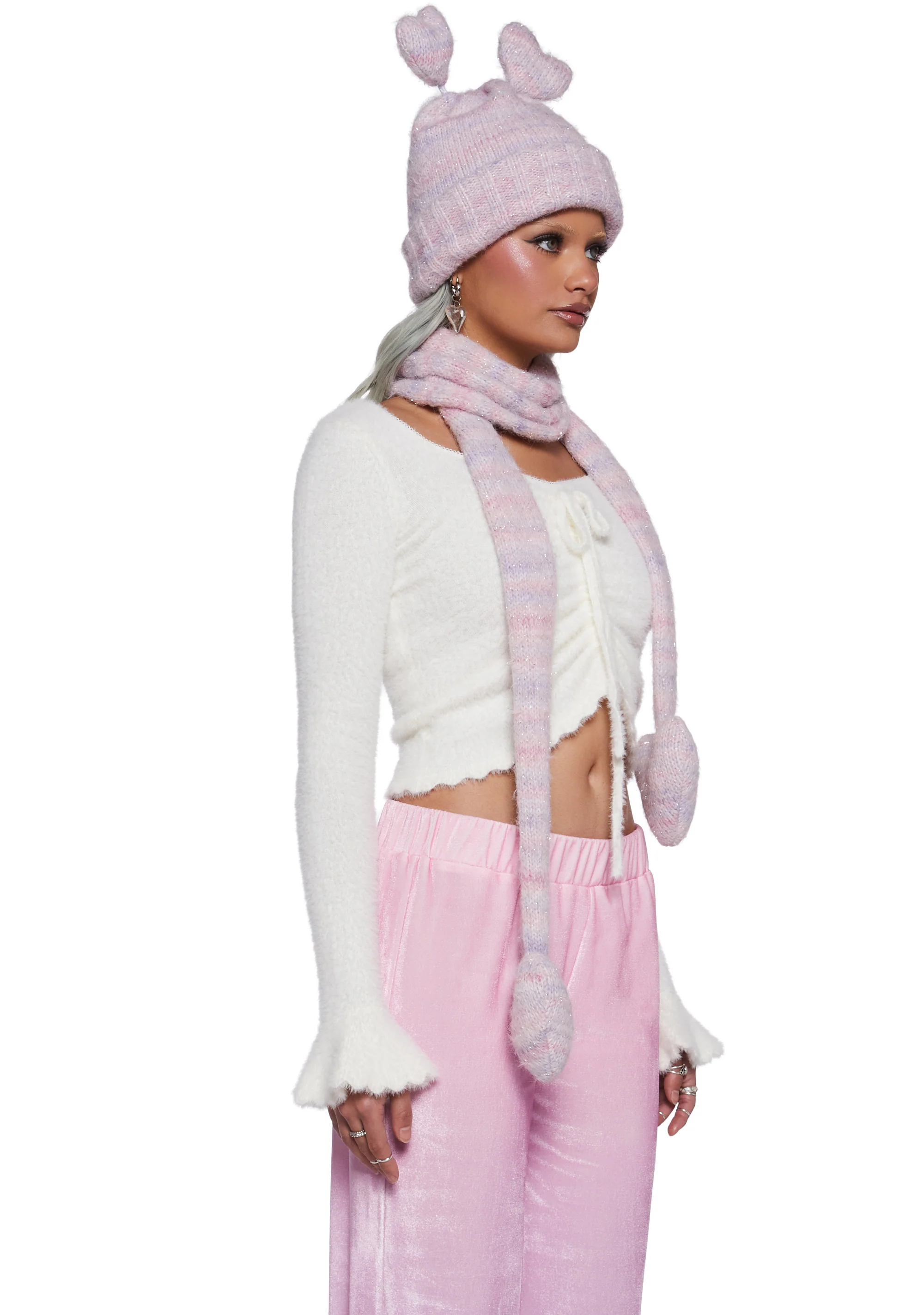 Snow Kisses Beanie And Scarf Set - Image 2