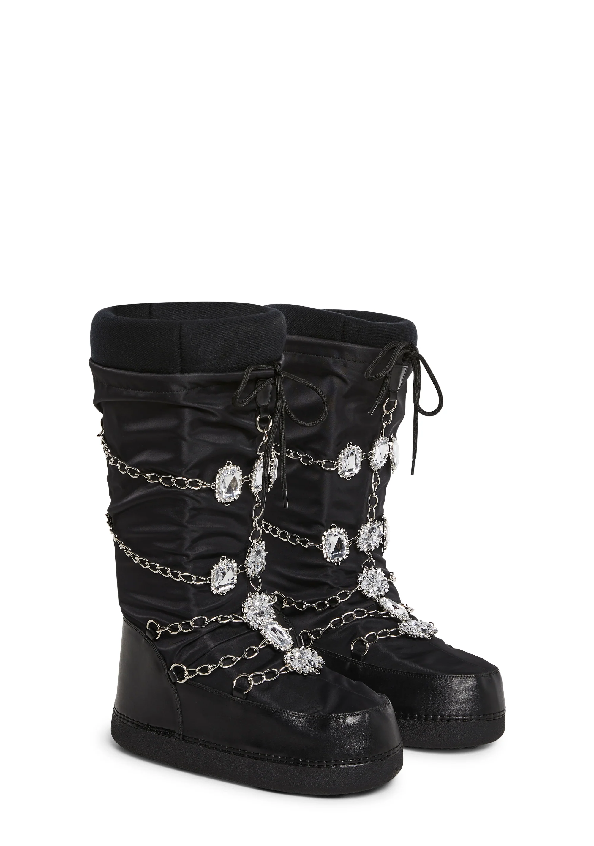 Snow Princess Winter Boots - Black - Image 3