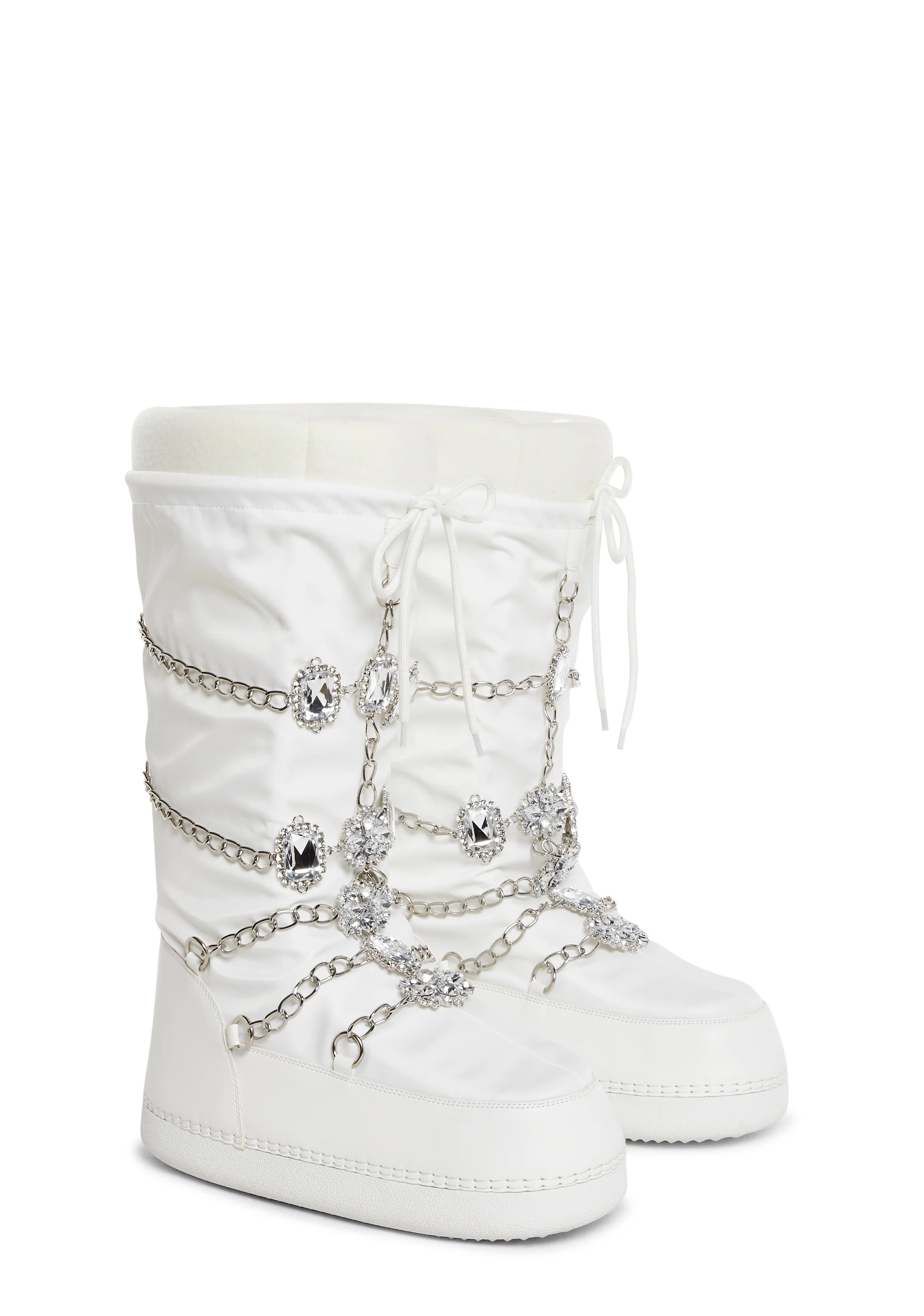 Snow Princess Winter Boots - White - Image 3