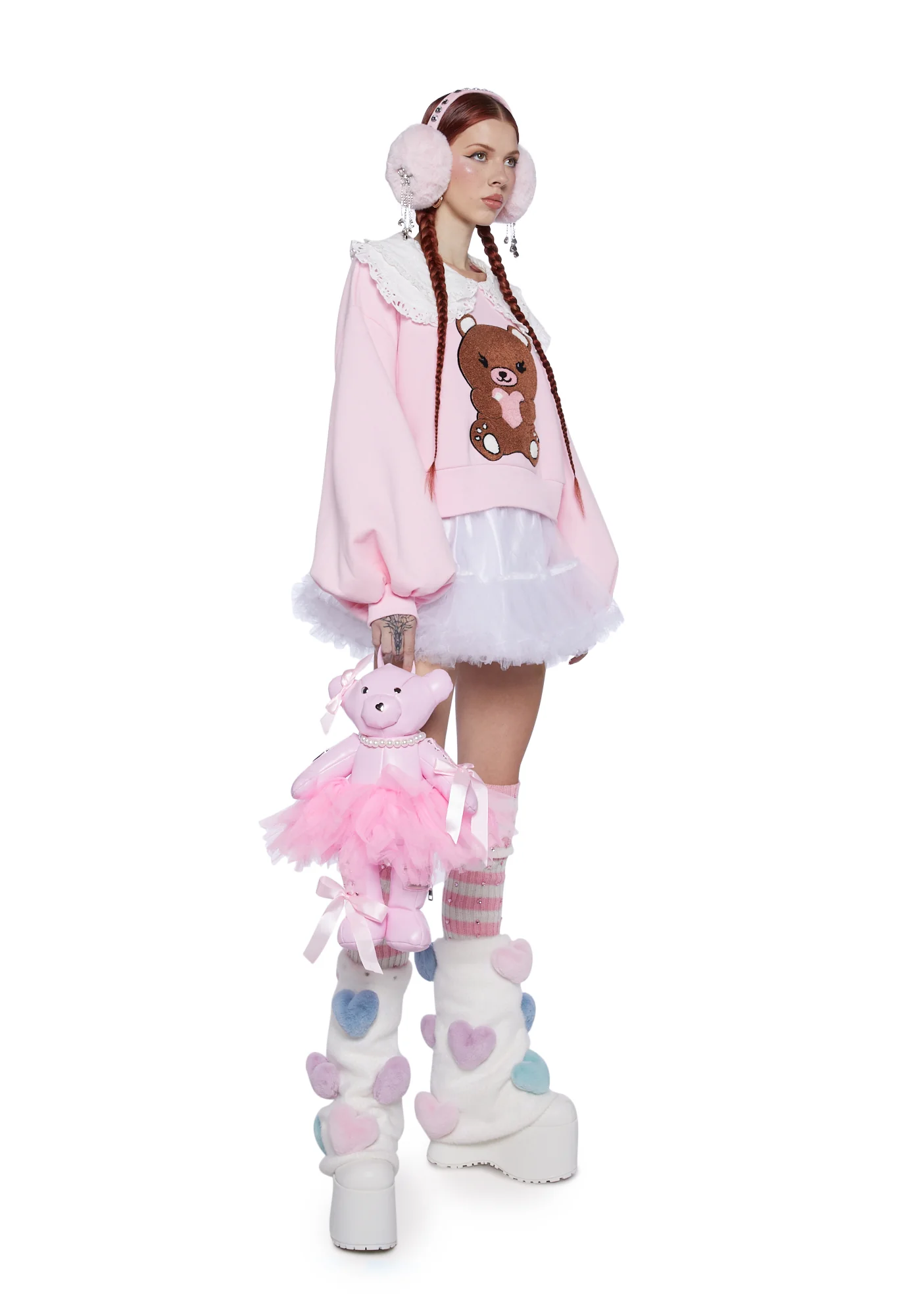 Snuggle Up Collared Sweatshirt - Image 2