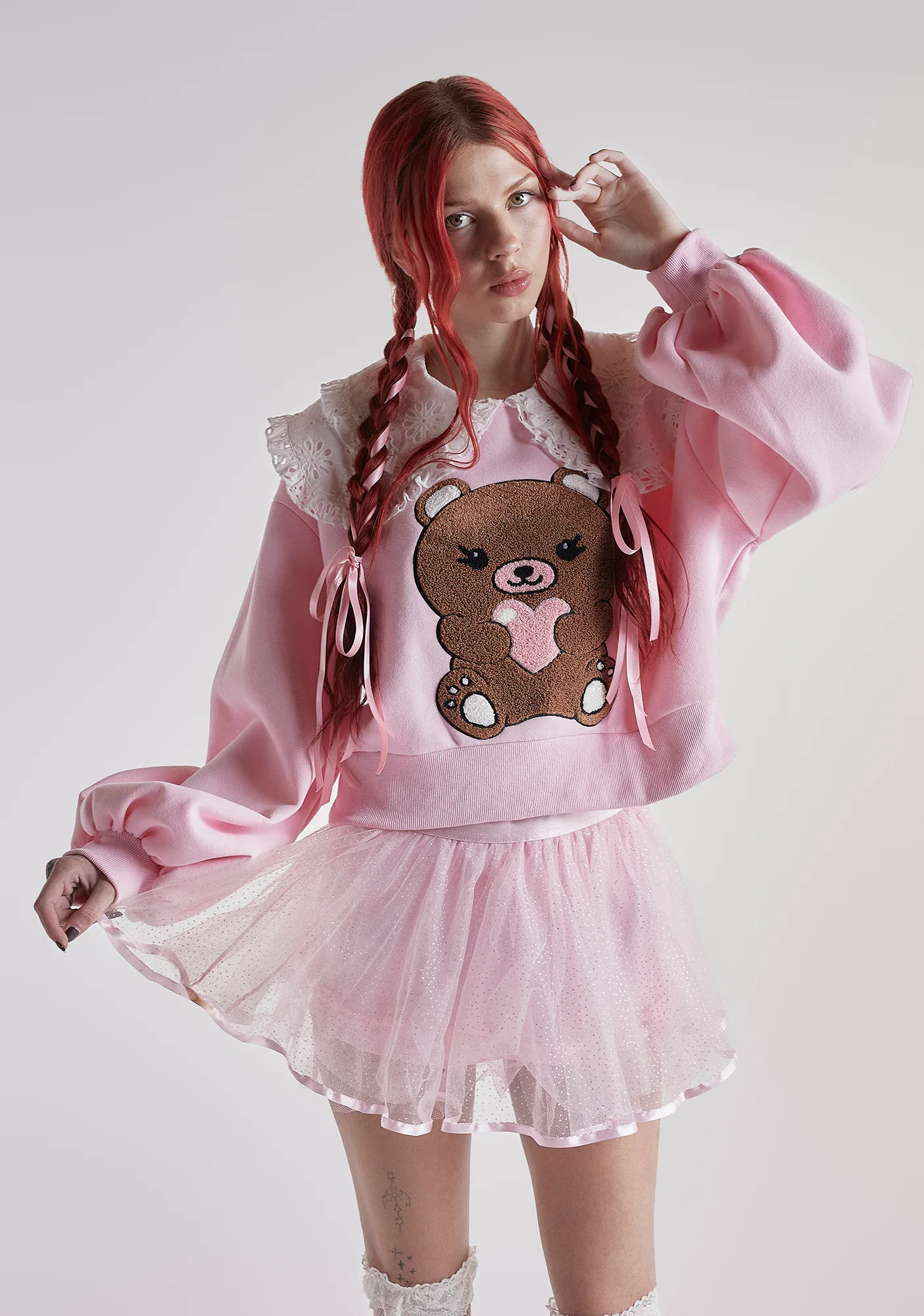 Snuggle Up Collared Sweatshirt - Image 6