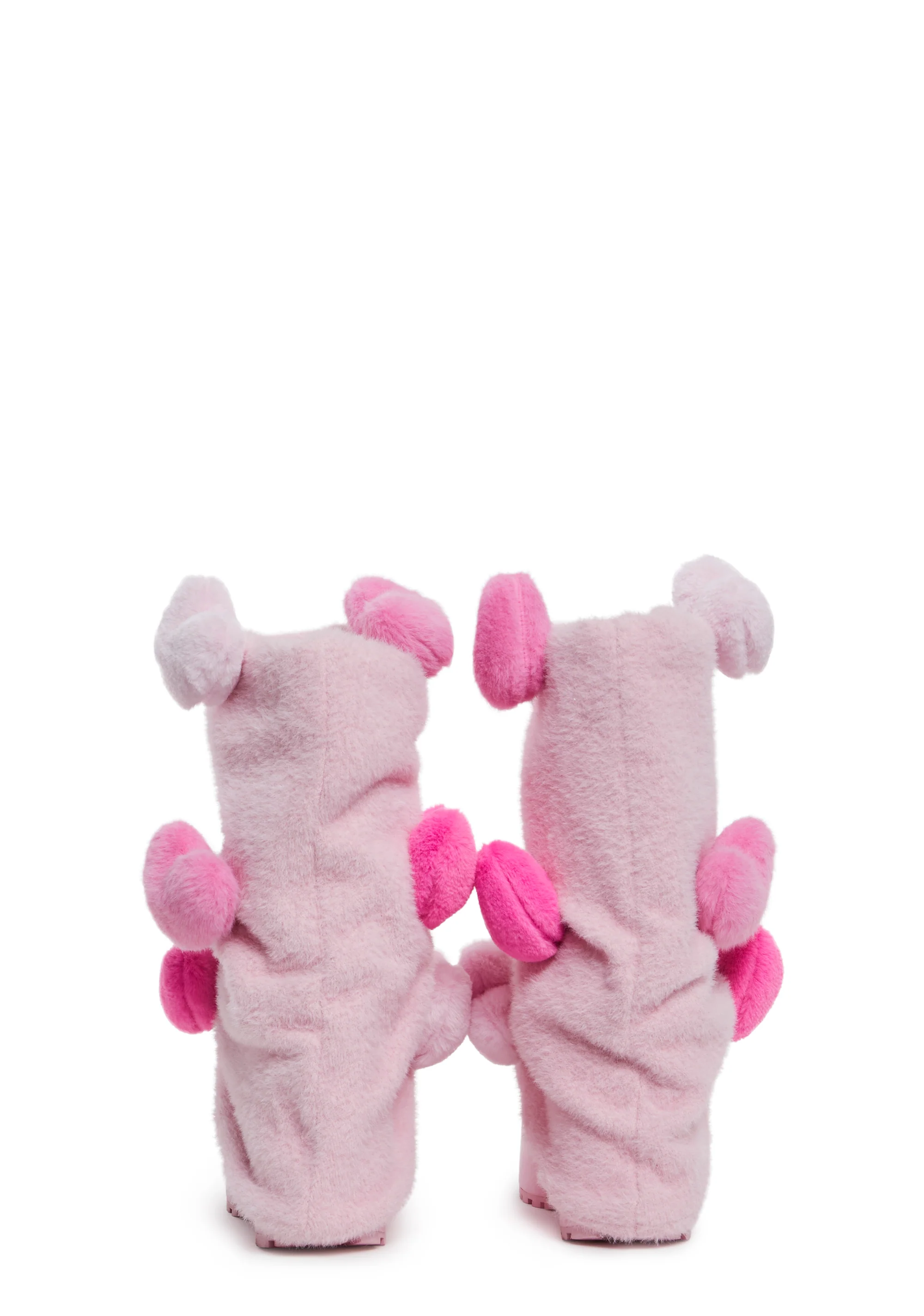 Snuggle Wonderland Platform Boots - Pink - Image 4