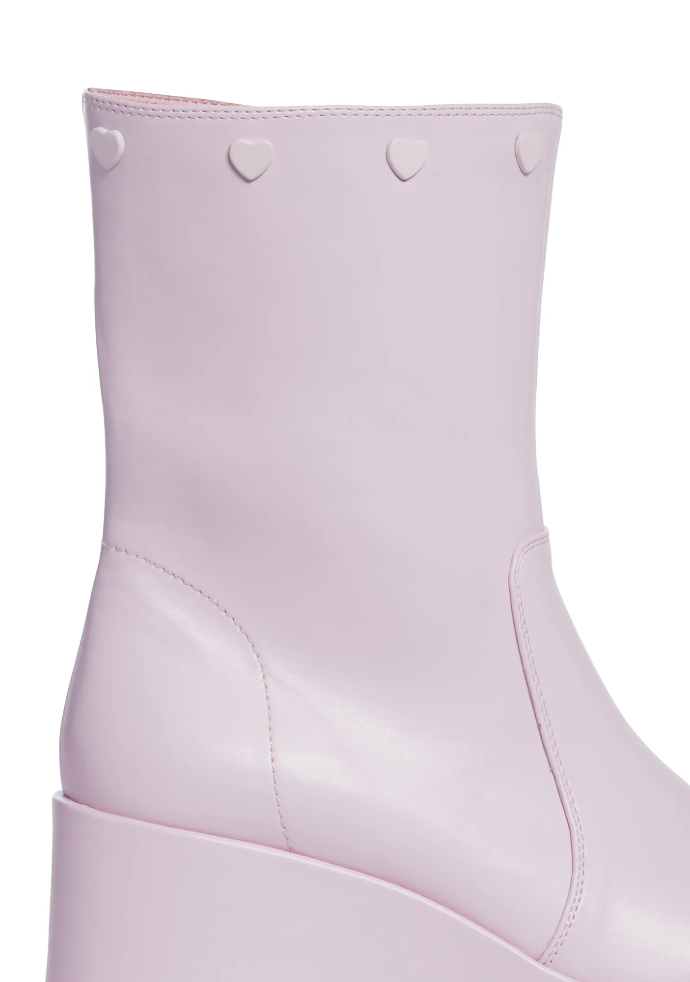 Snuggle Wonderland Platform Boots - Light Pink - Image 2