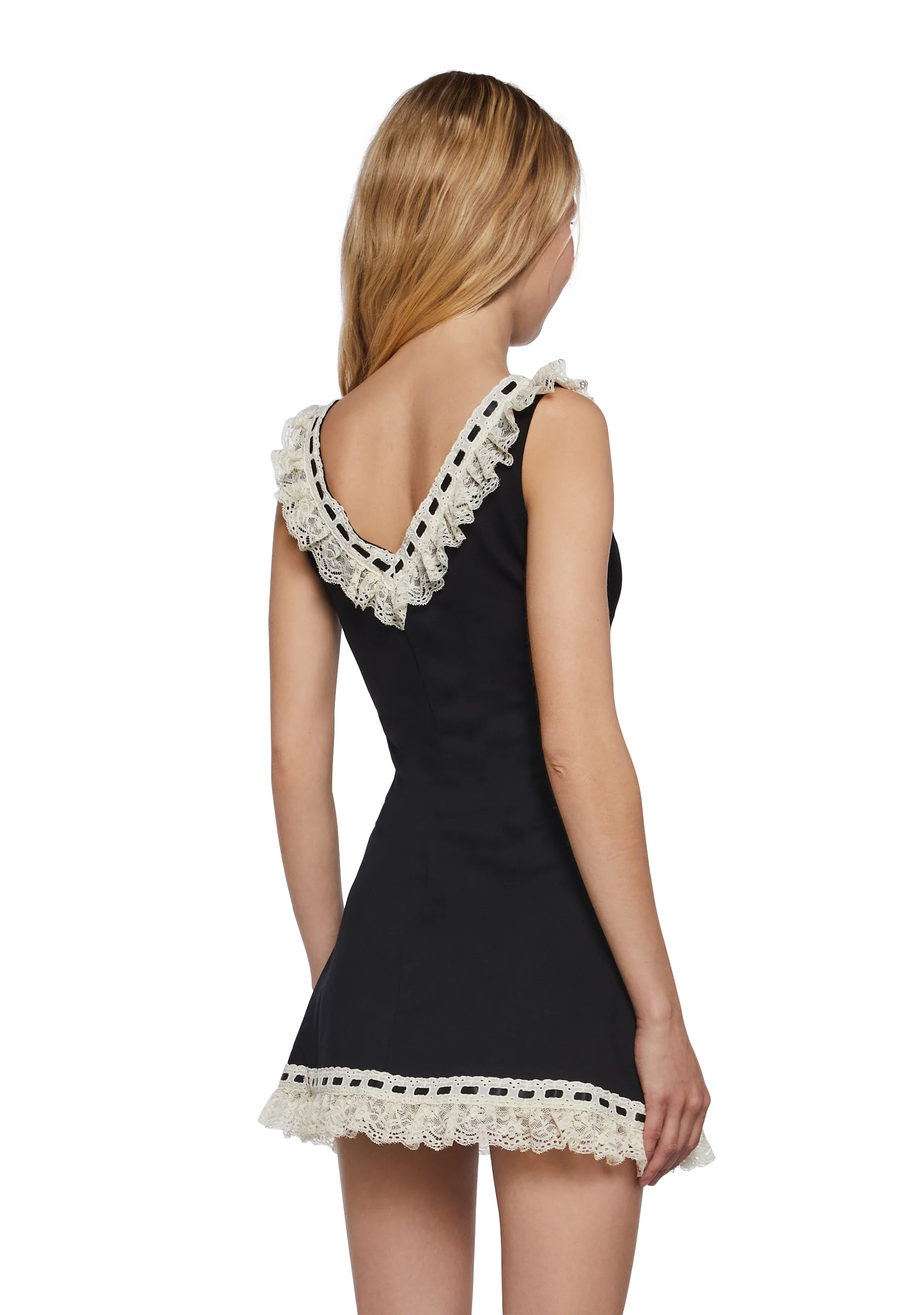 So Yesterday Mini Dress - Lace - Image 4