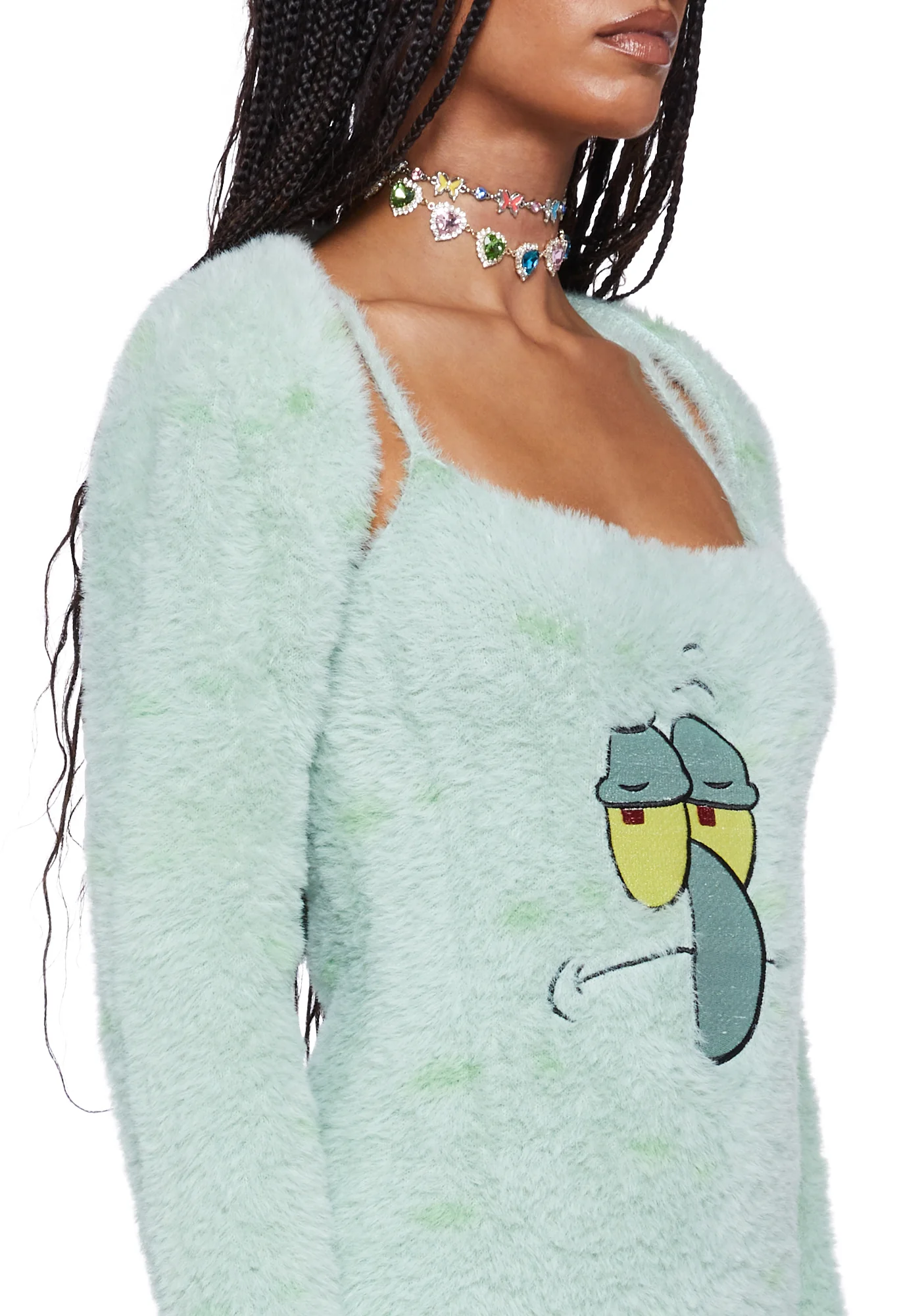 Squidward Soak Up My Love Dress And Shrug Set - Image 5