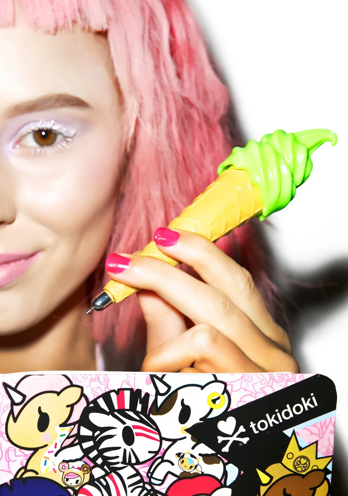 Soft Serve Ice Cream Pen - White - Image 20