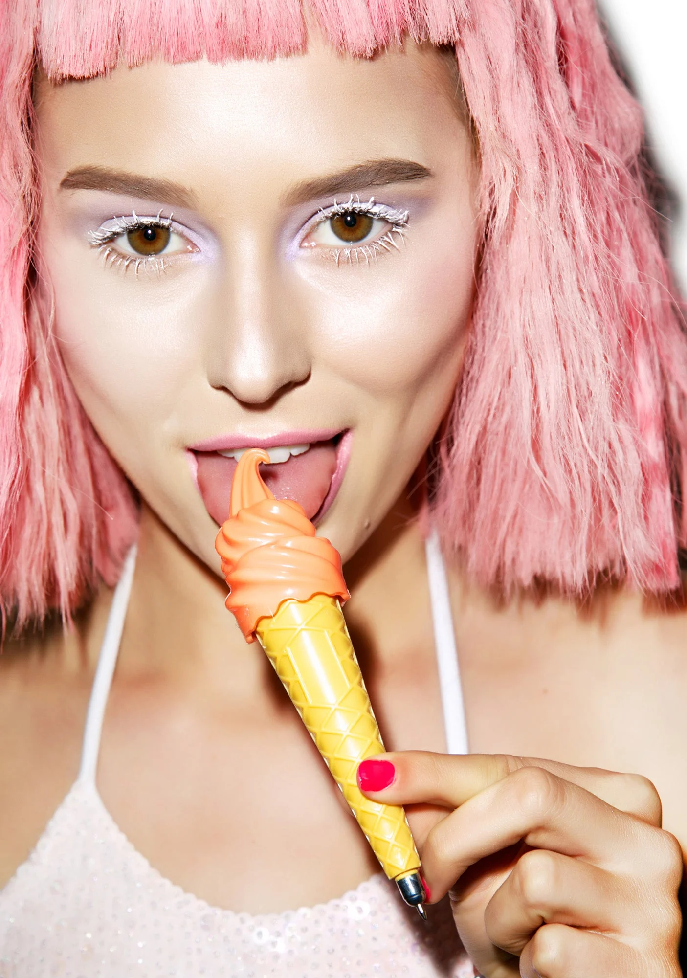 Soft Serve Ice Cream Pen - White - Image 9