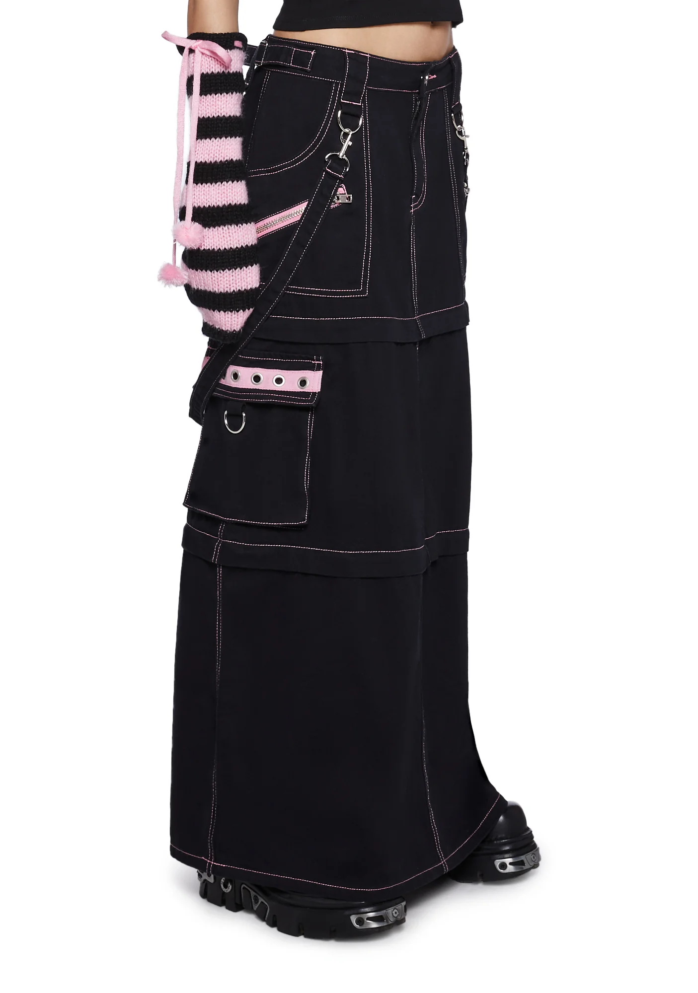 Solemn Ensemble Convertible Skirt - Pink - Image 3