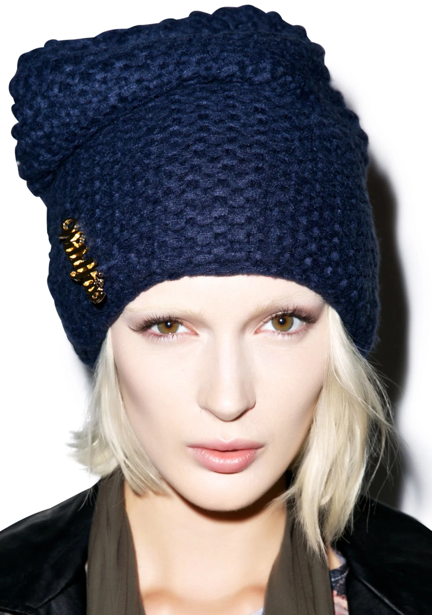 Solid Color Beanie - Light Brown - Image 19