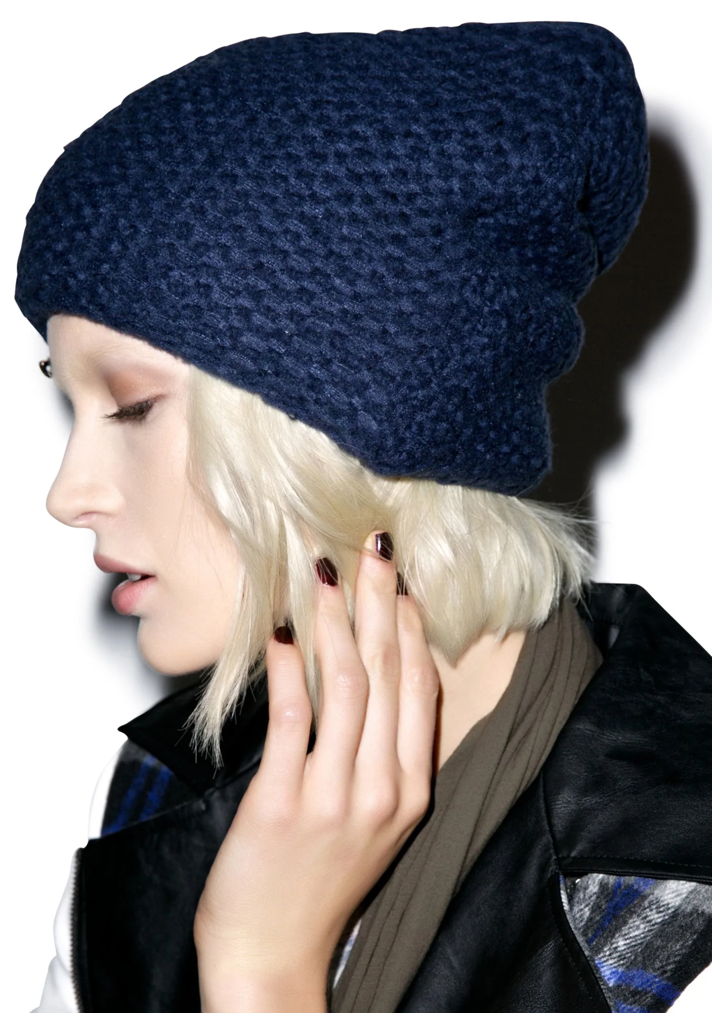 Solid Color Beanie - Light Pink - Image 17