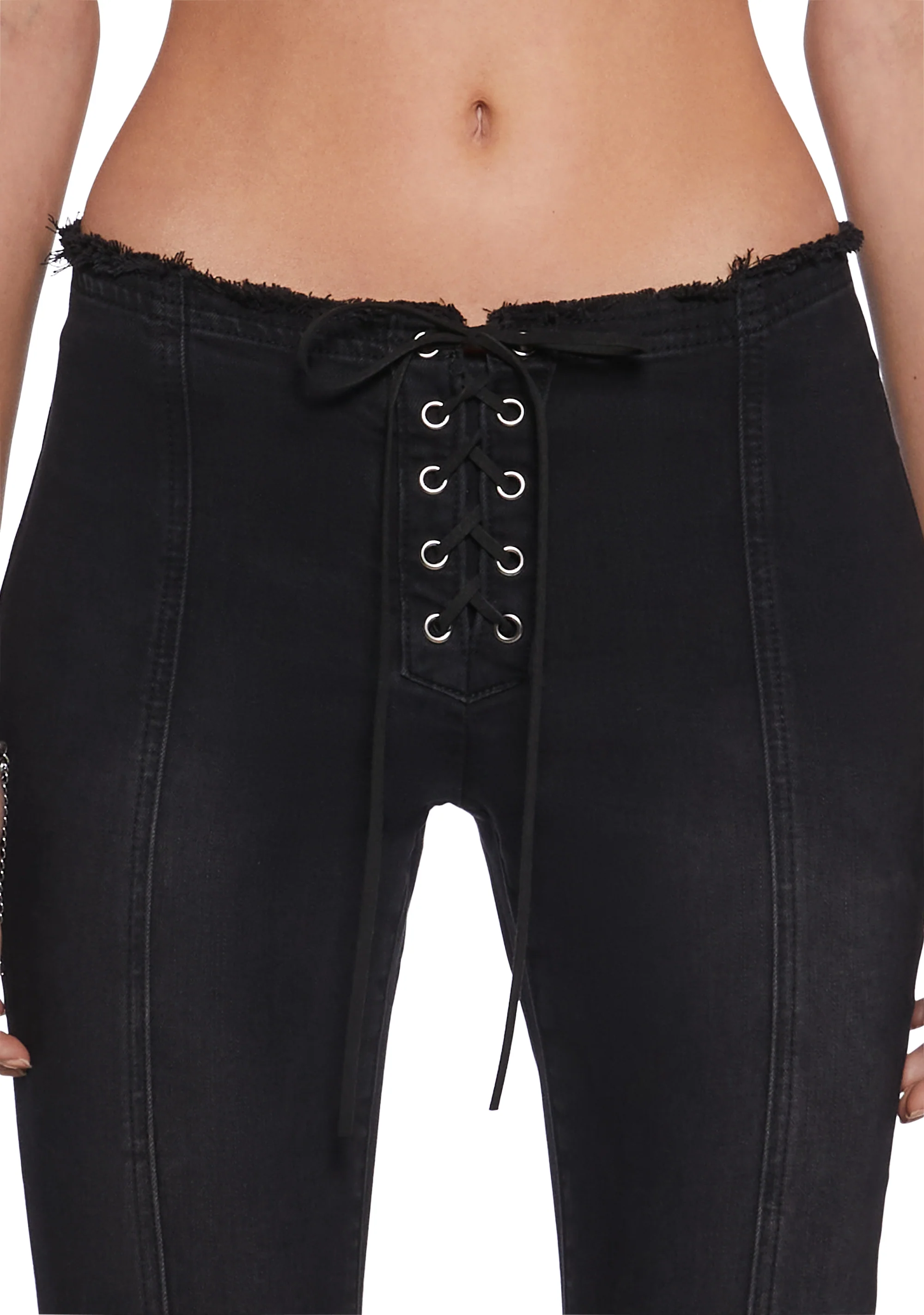 Solstice Secrets Denim Flare Pants - Image 6