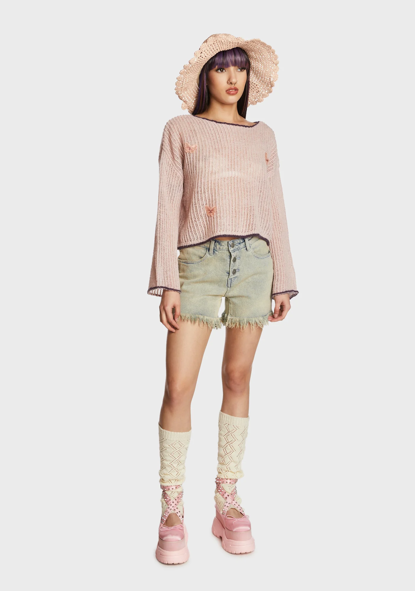 Something Special Crop Sweater - Image 3