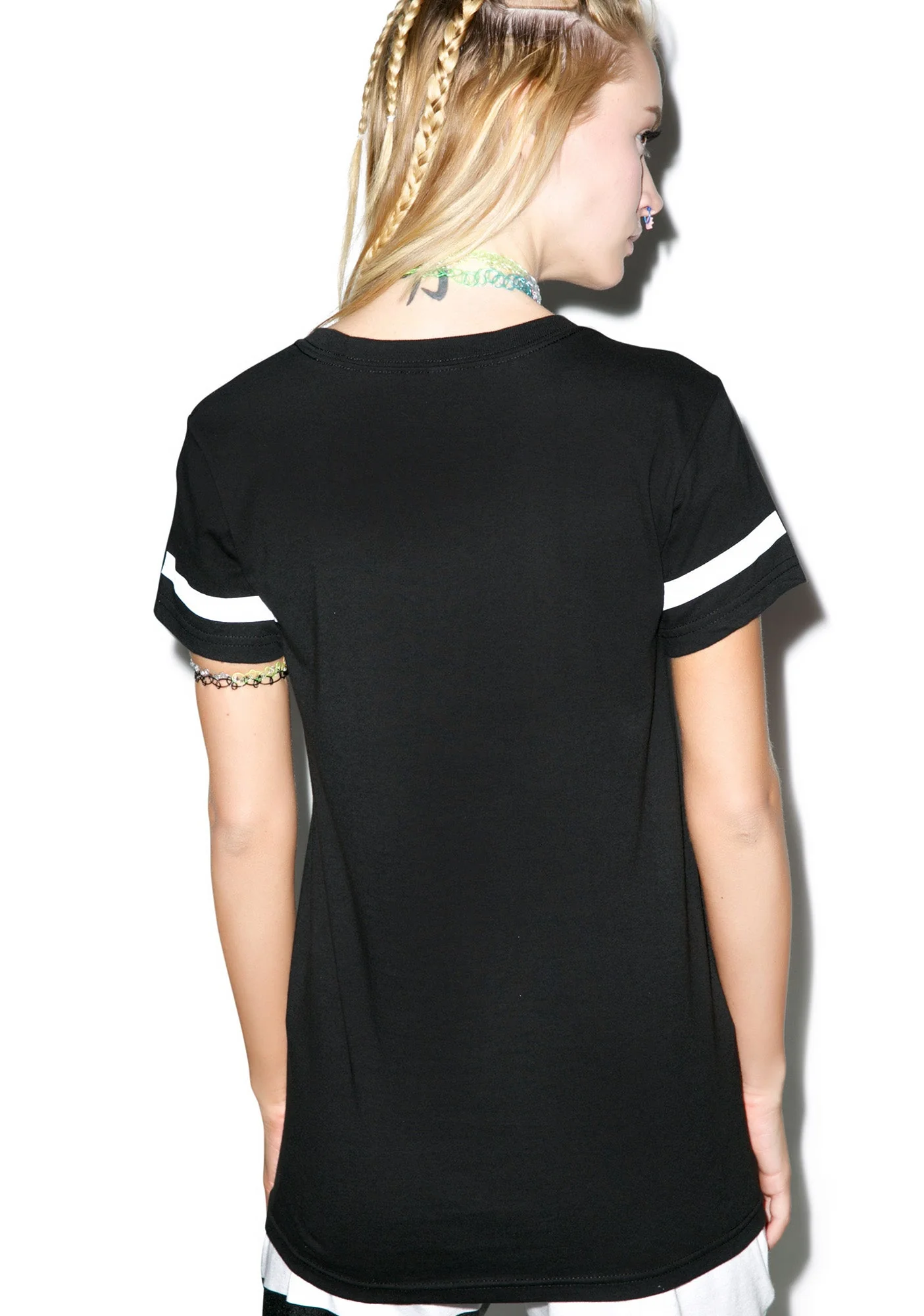 Sorry Not Sorry BF Tee - White - Image 10