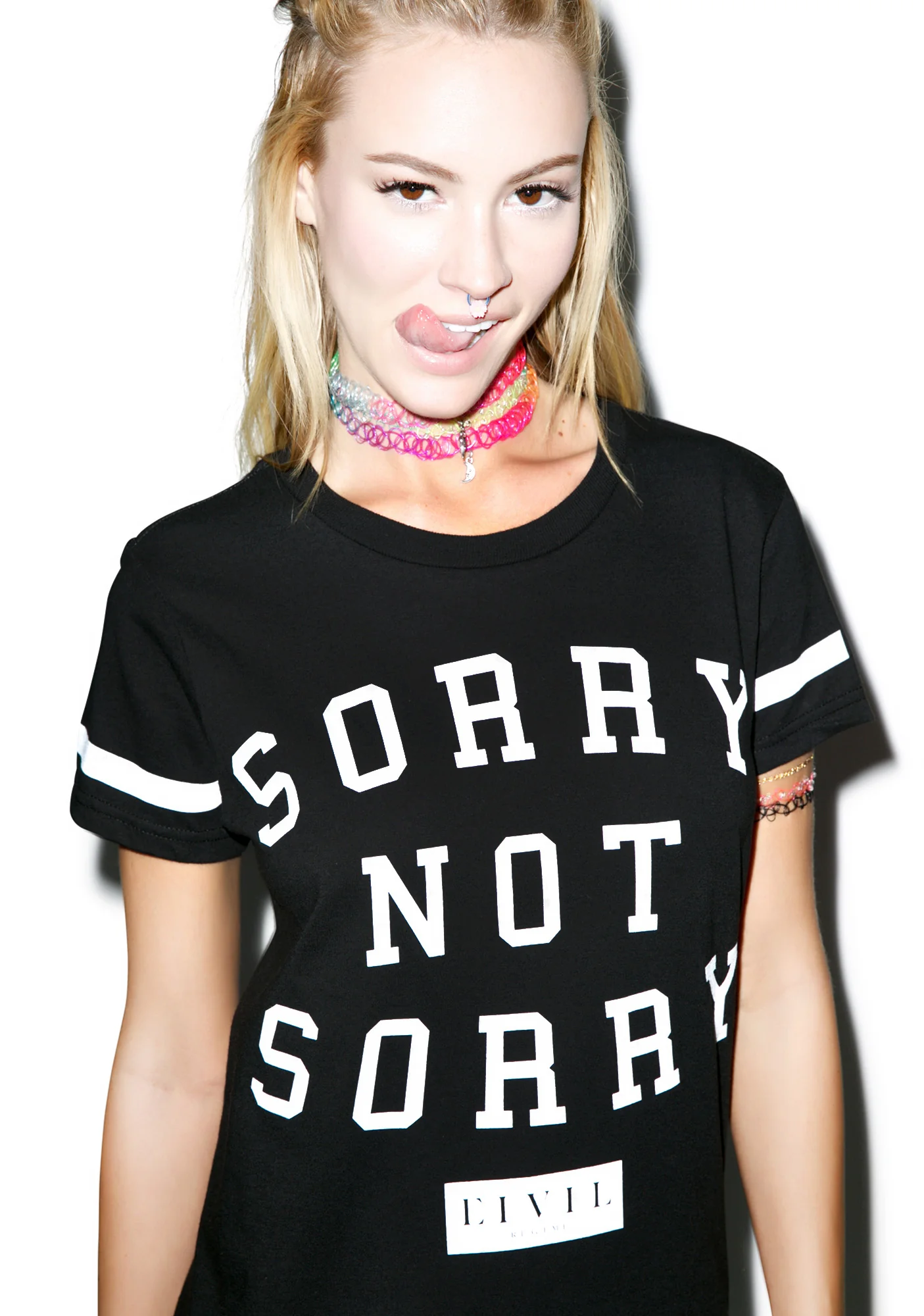 Sorry Not Sorry BF Tee - Image 6