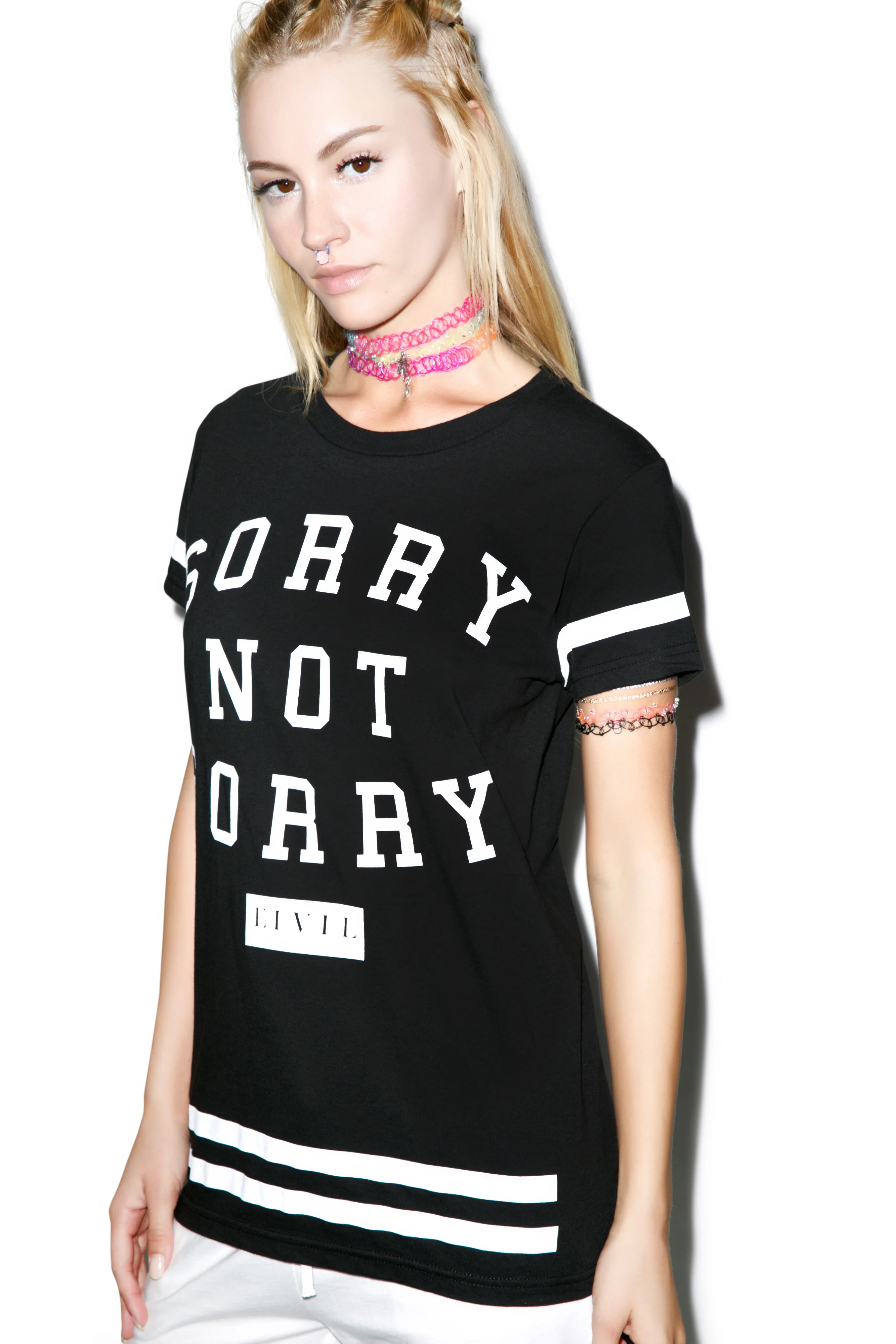 Sorry Not Sorry BF Tee - Image 9
