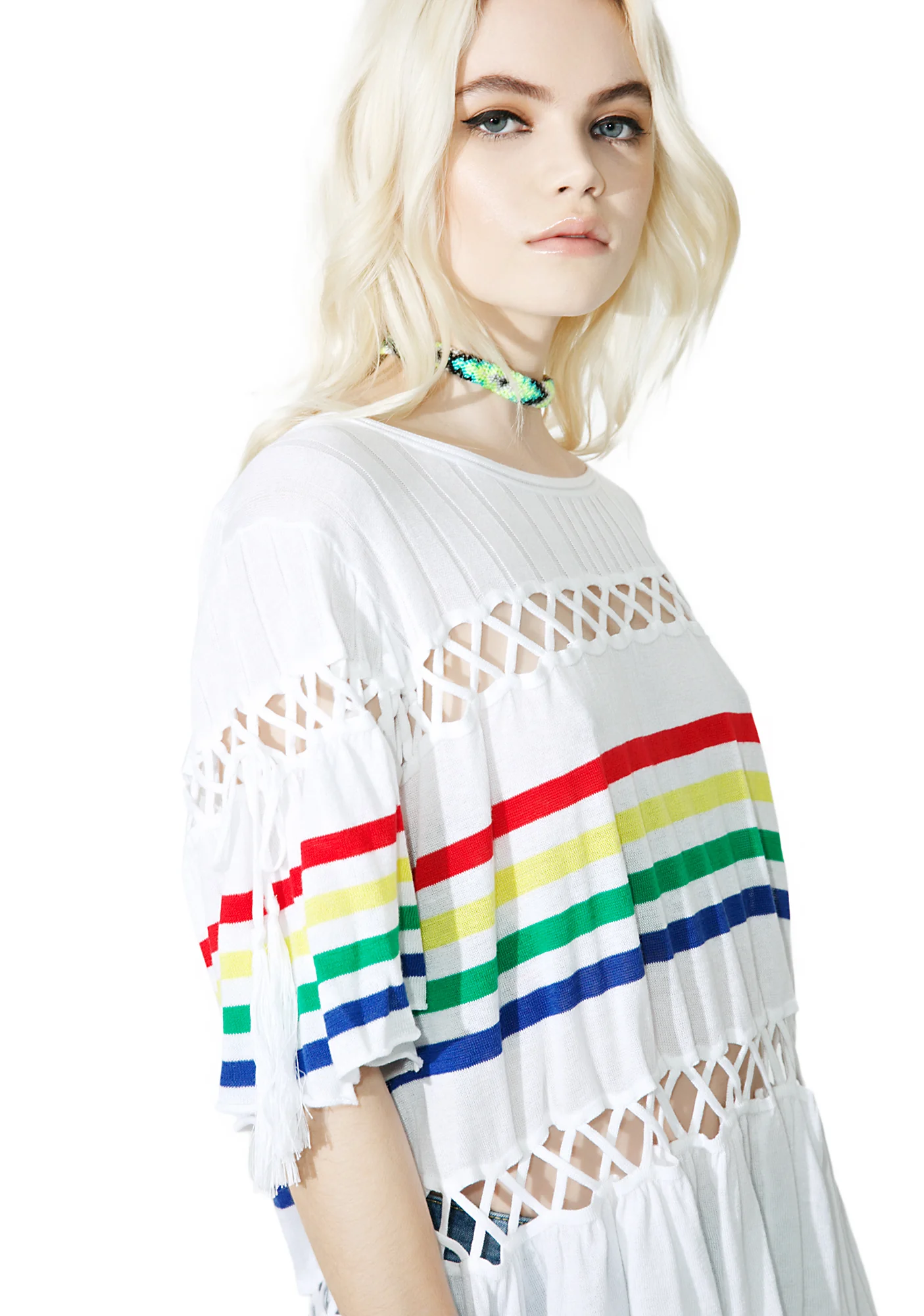 South Beach Stripe Sweater - Image 2