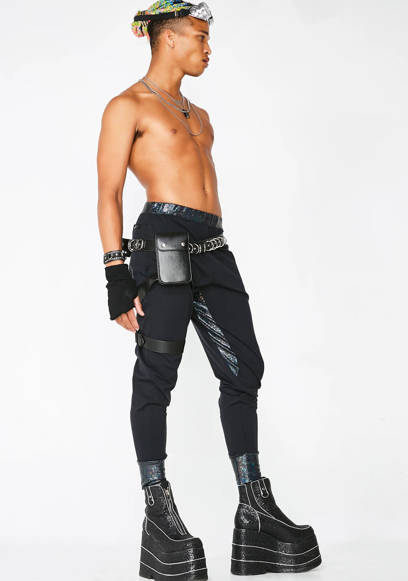 Space Ninja Unisex Joggers - Image 2