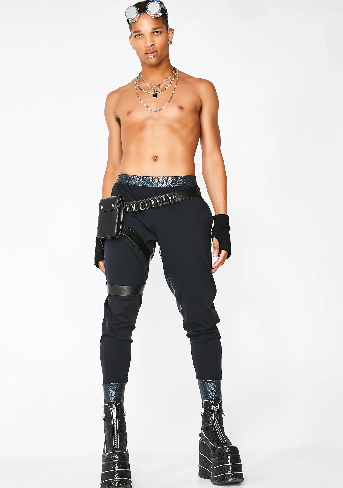 Space Ninja Unisex Joggers - Image 5