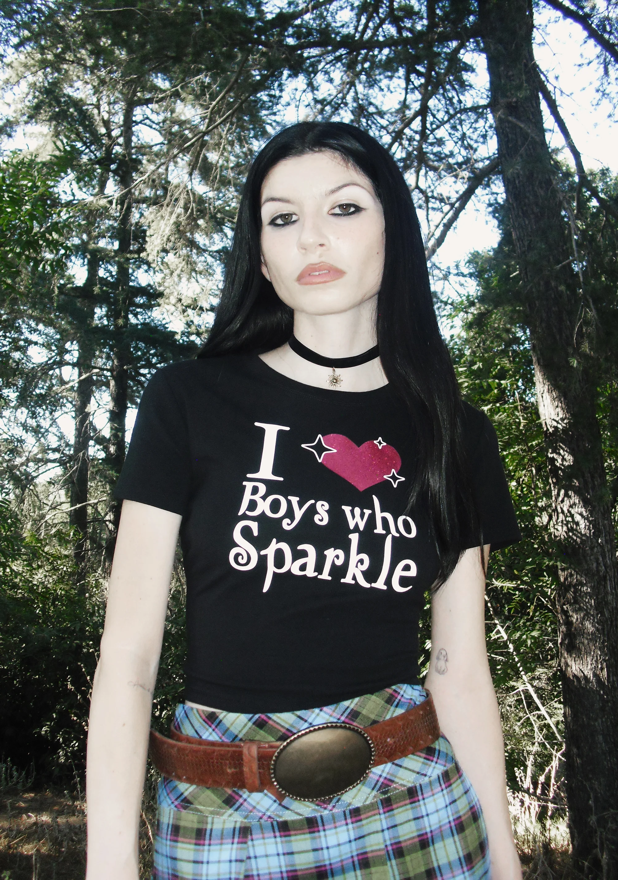 Sparkle Fetish Baby Tee - Image 8