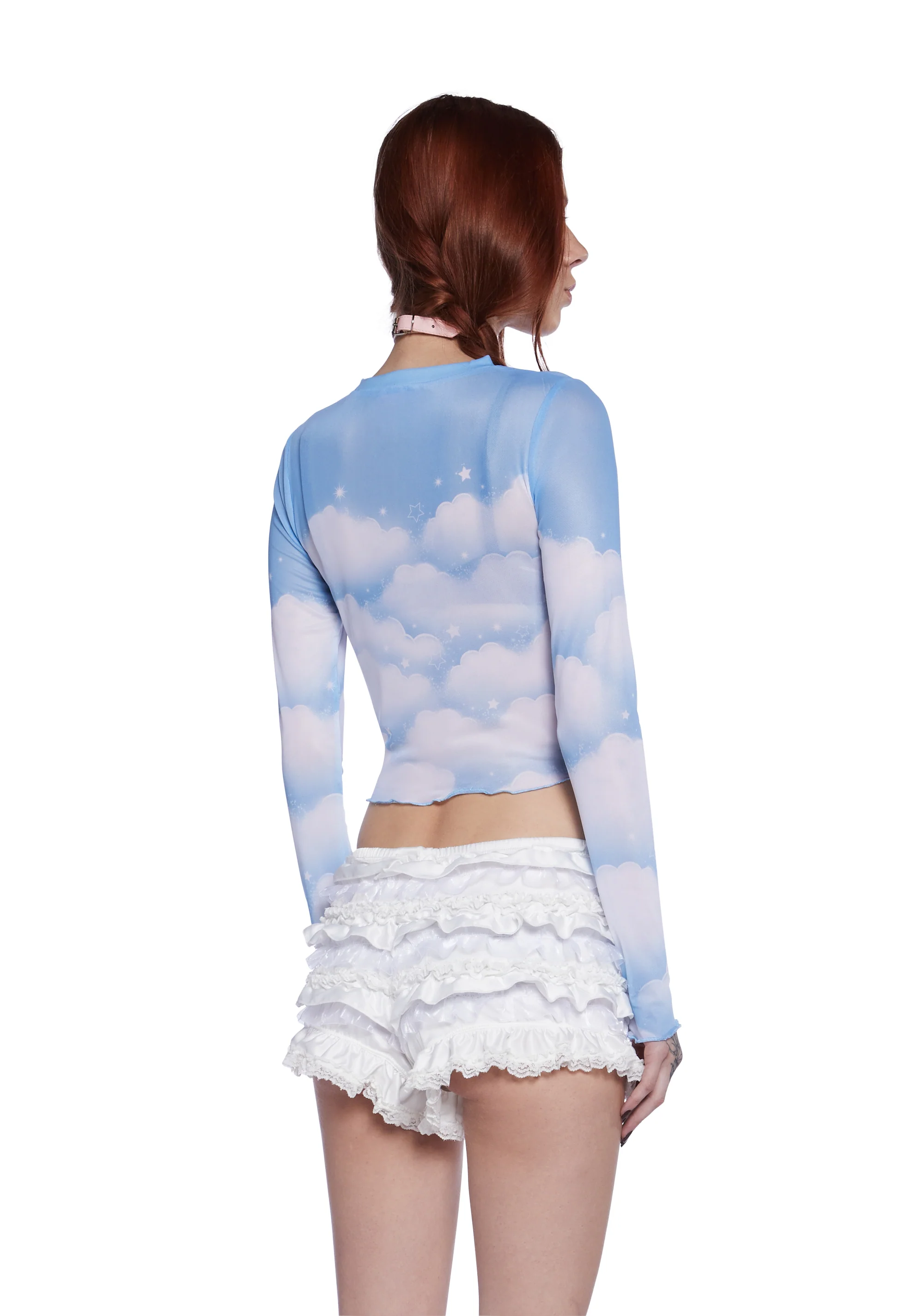 Sparkle Magic Mesh Top - Image 4