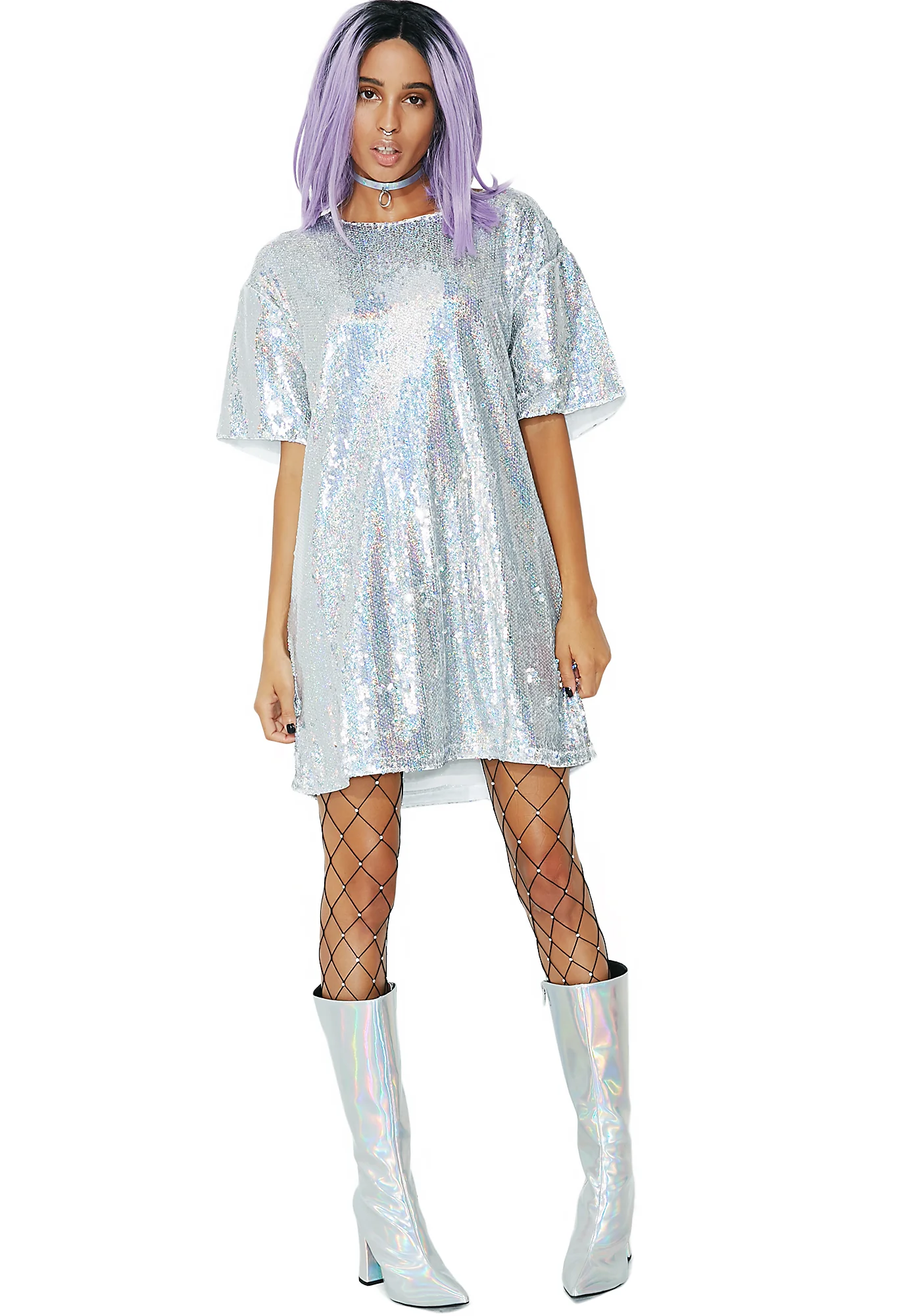Sparkle Time Sequin Dress - Image 5