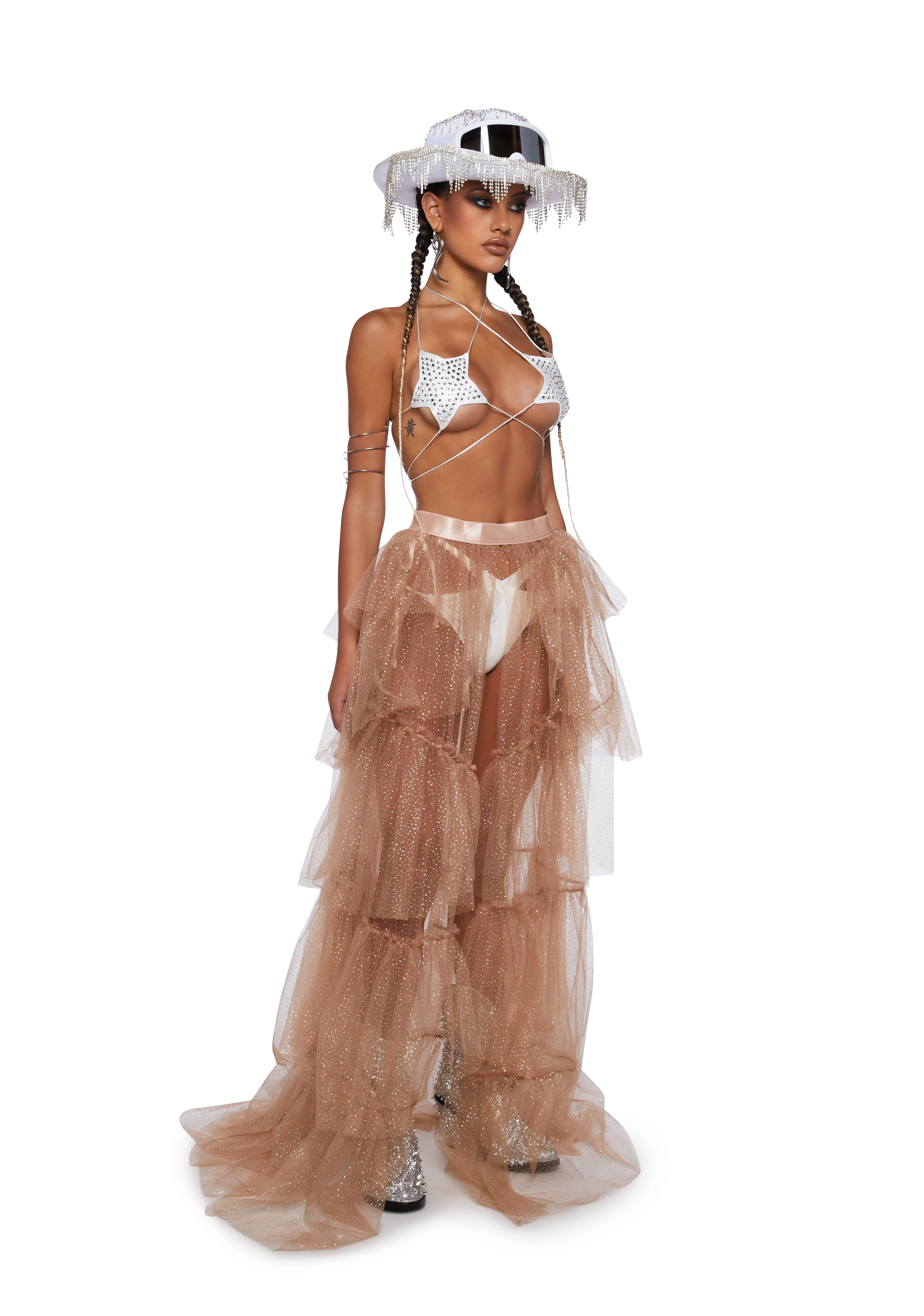 Sparkle Trek Tulle Maxi Skirt - Image 2