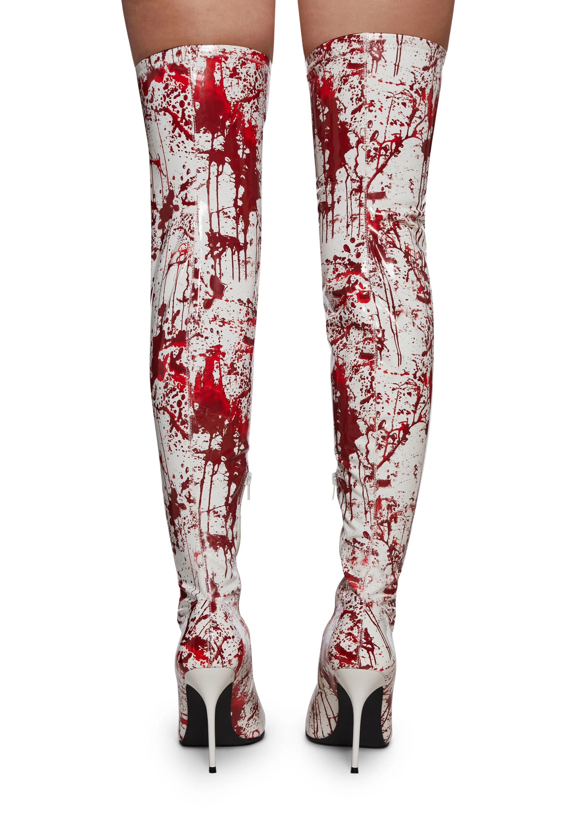 Scream Queen Thigh High Boots - Image 4