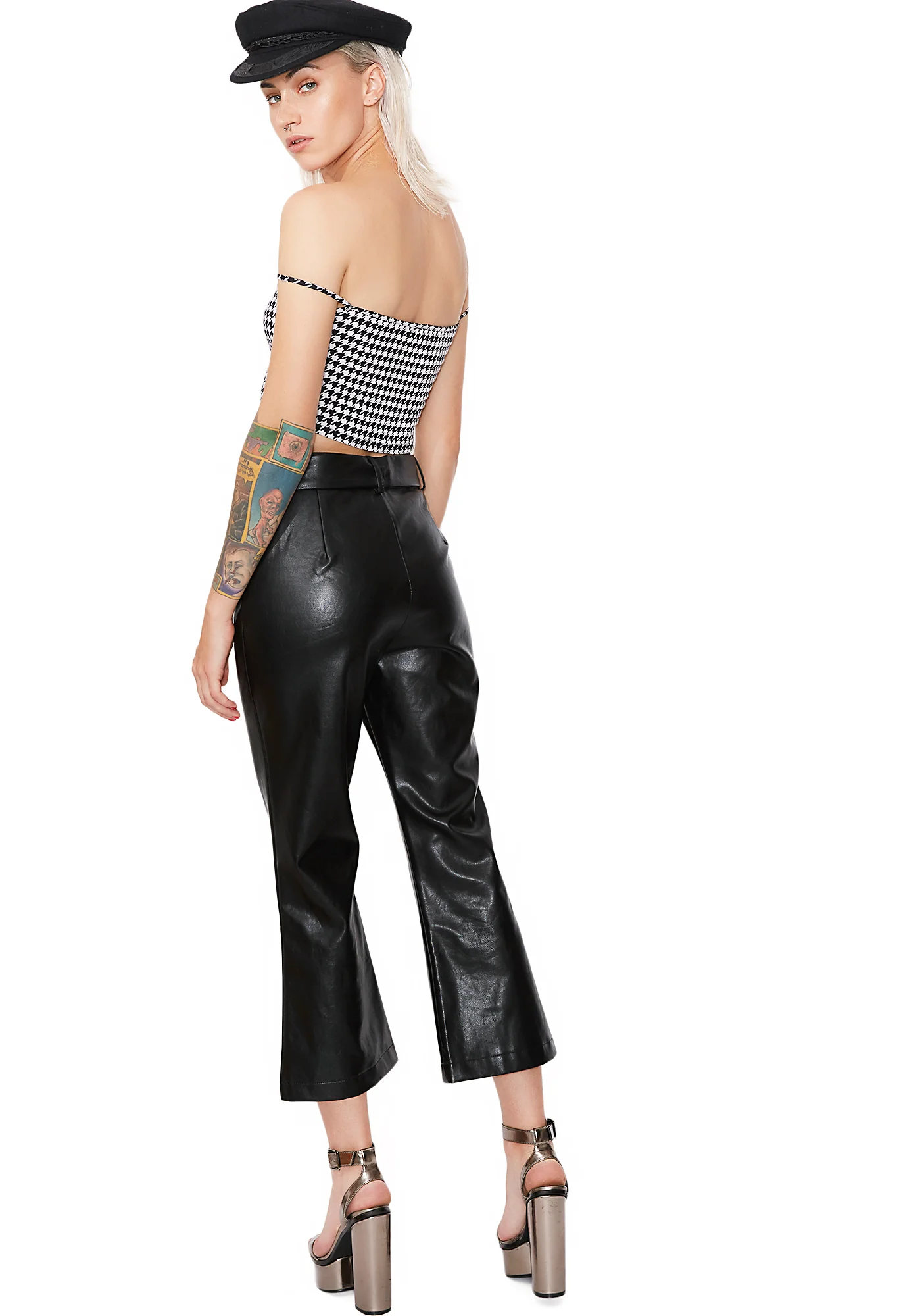 Special Treatment Flared Culottes - Image 4