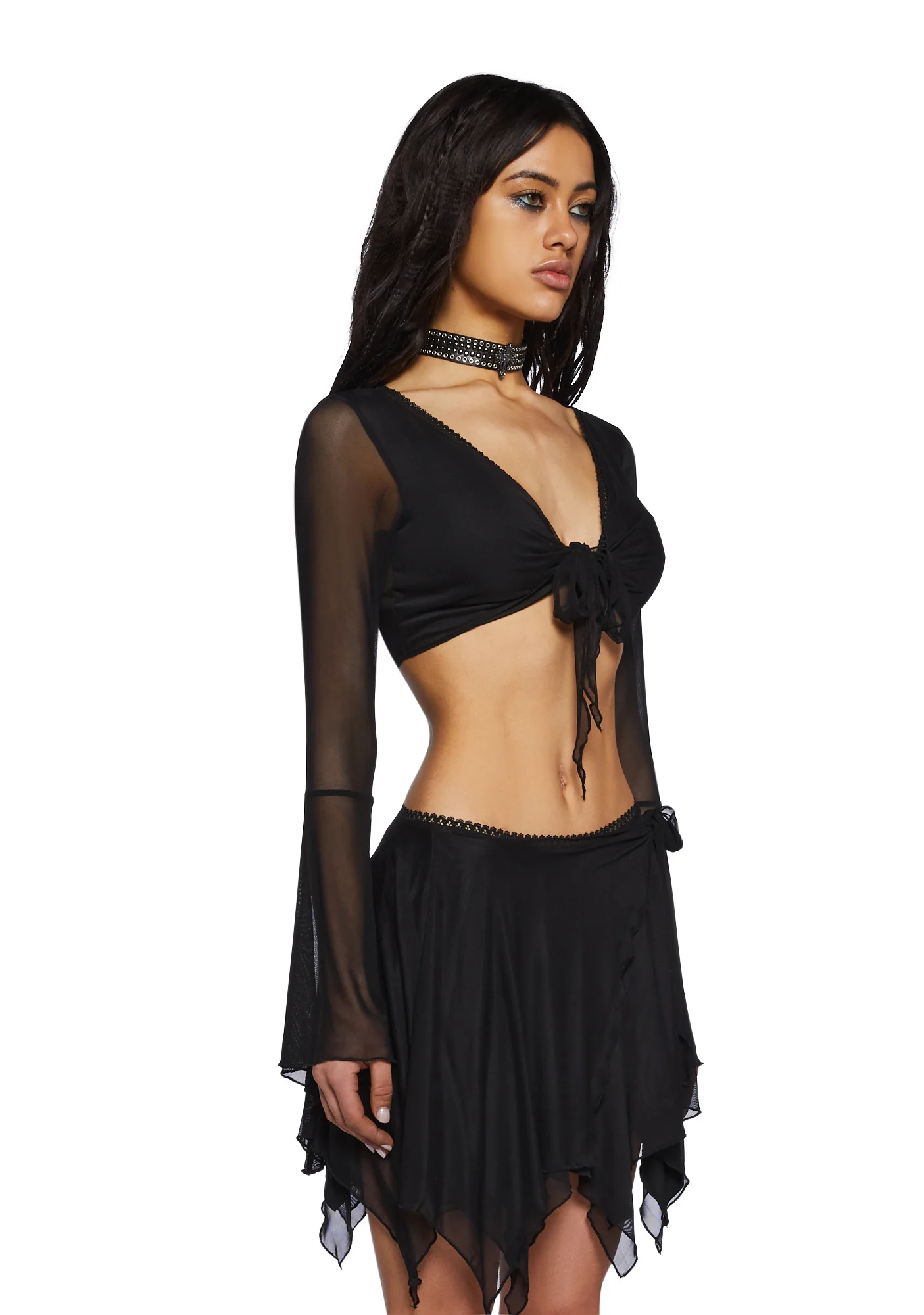 Spell Catcher Skirt Set - Black - Image 3